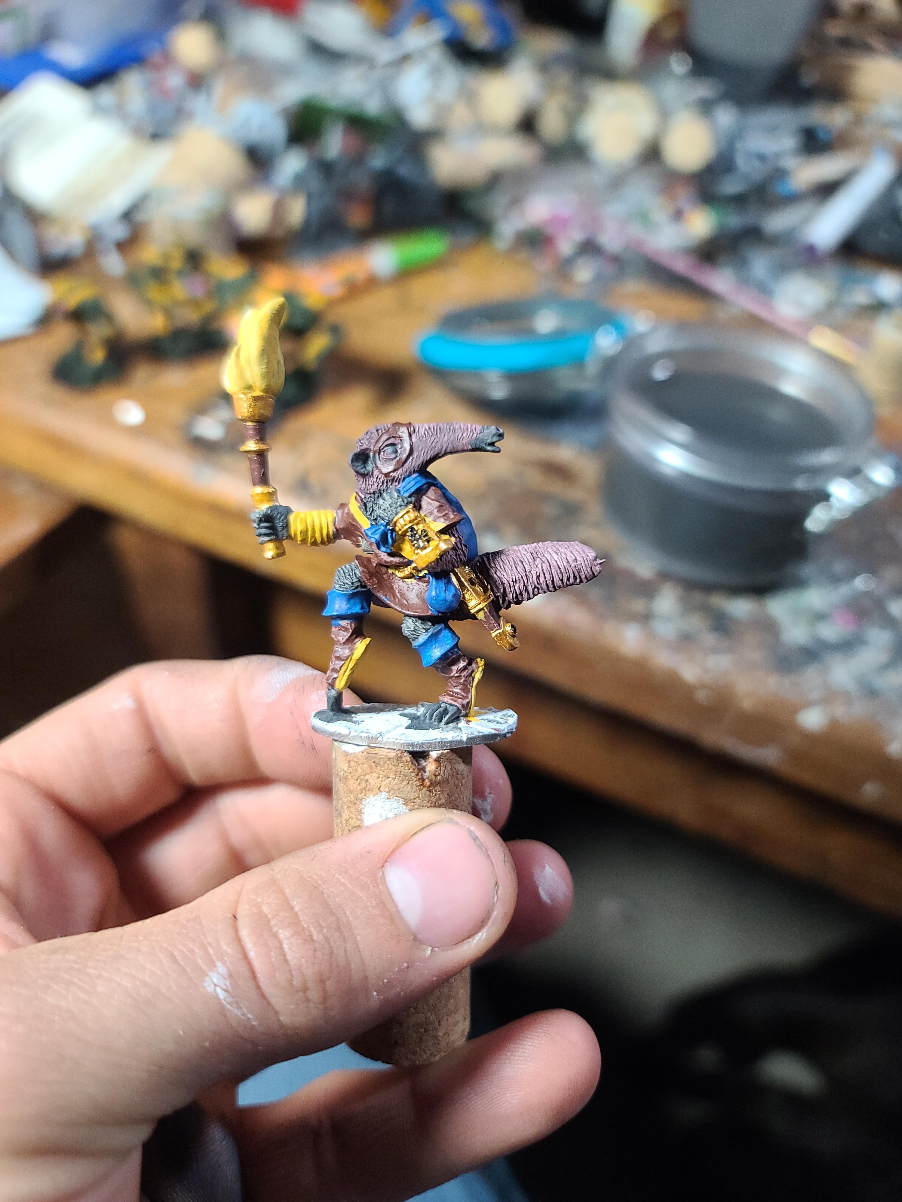 Animal Adventurers, Anteater, Burrows And Badgers, Dark Sword Miniatures, Theif