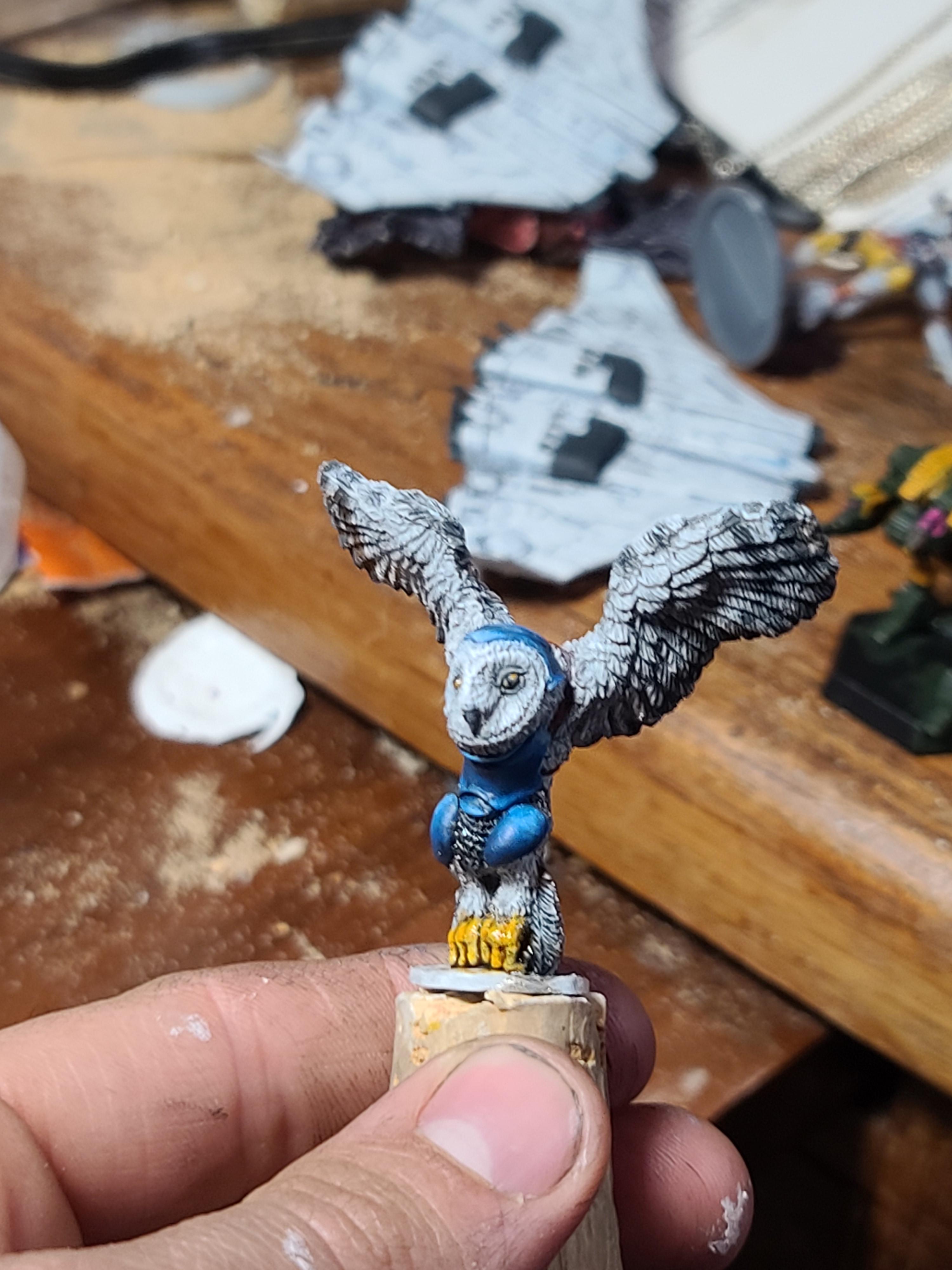 Animal Adventurers, Burrows And Badgers, Oathsworn Miniatures, Owl