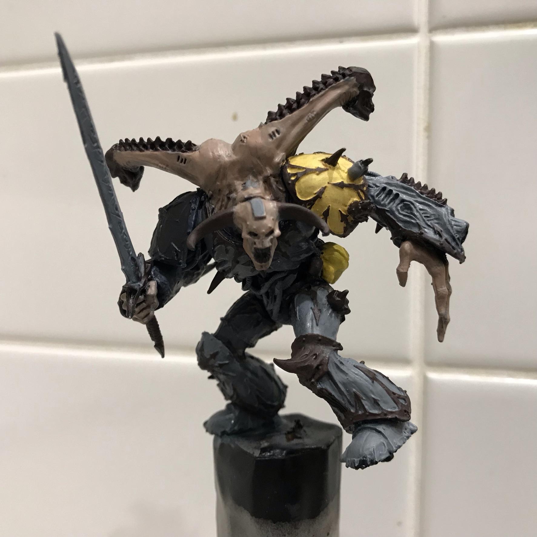 Chaosdiscordcomp, Daemon Prince, Greenstuff, Object Source Lighting
