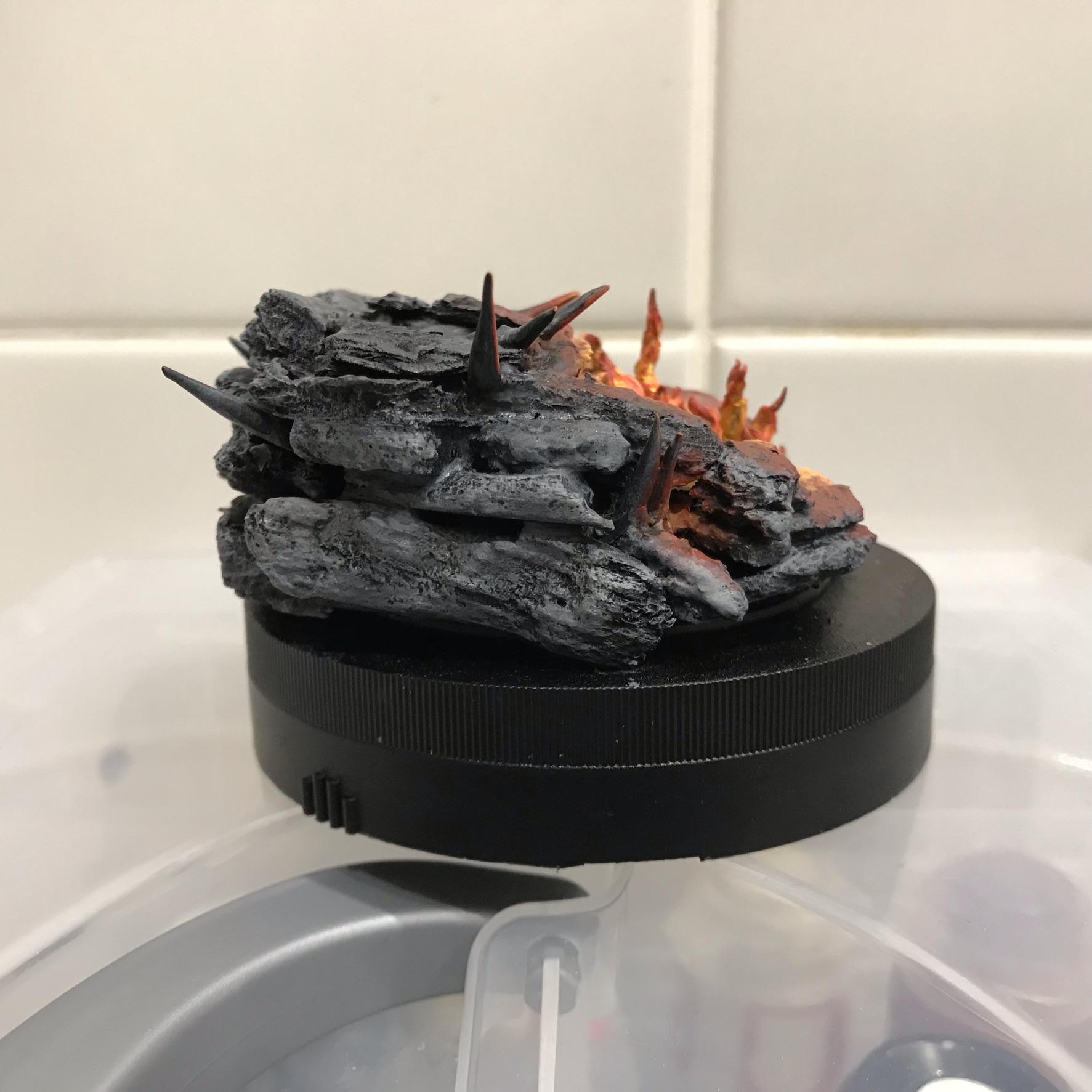 Chaosdiscordcomp, Daemon Prince, Greenstuff, Object Source Lighting