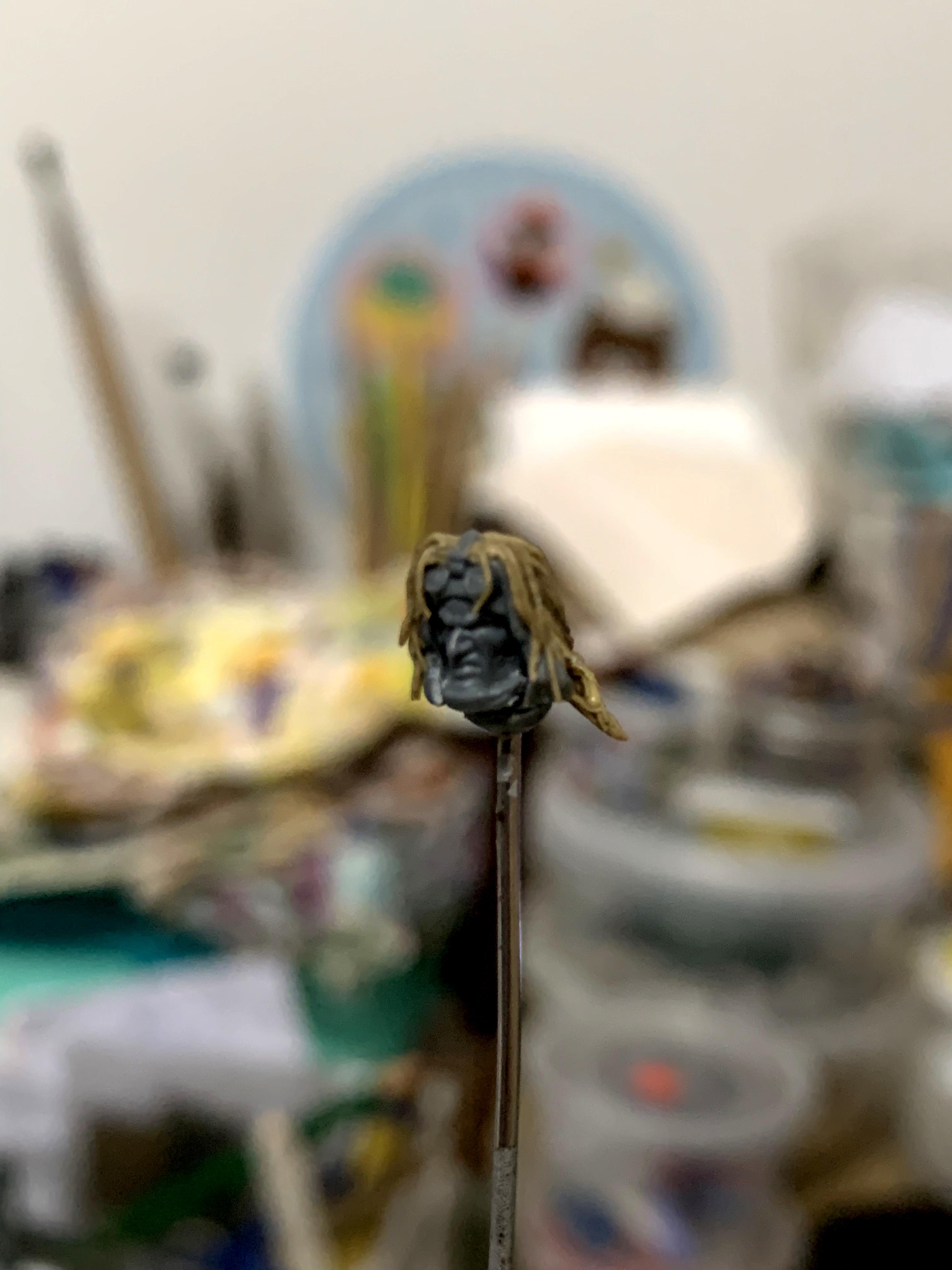 Grey Knights, Head, Justicar, Ratsel Feinshmecker, Terminator Armor, Work In Progress