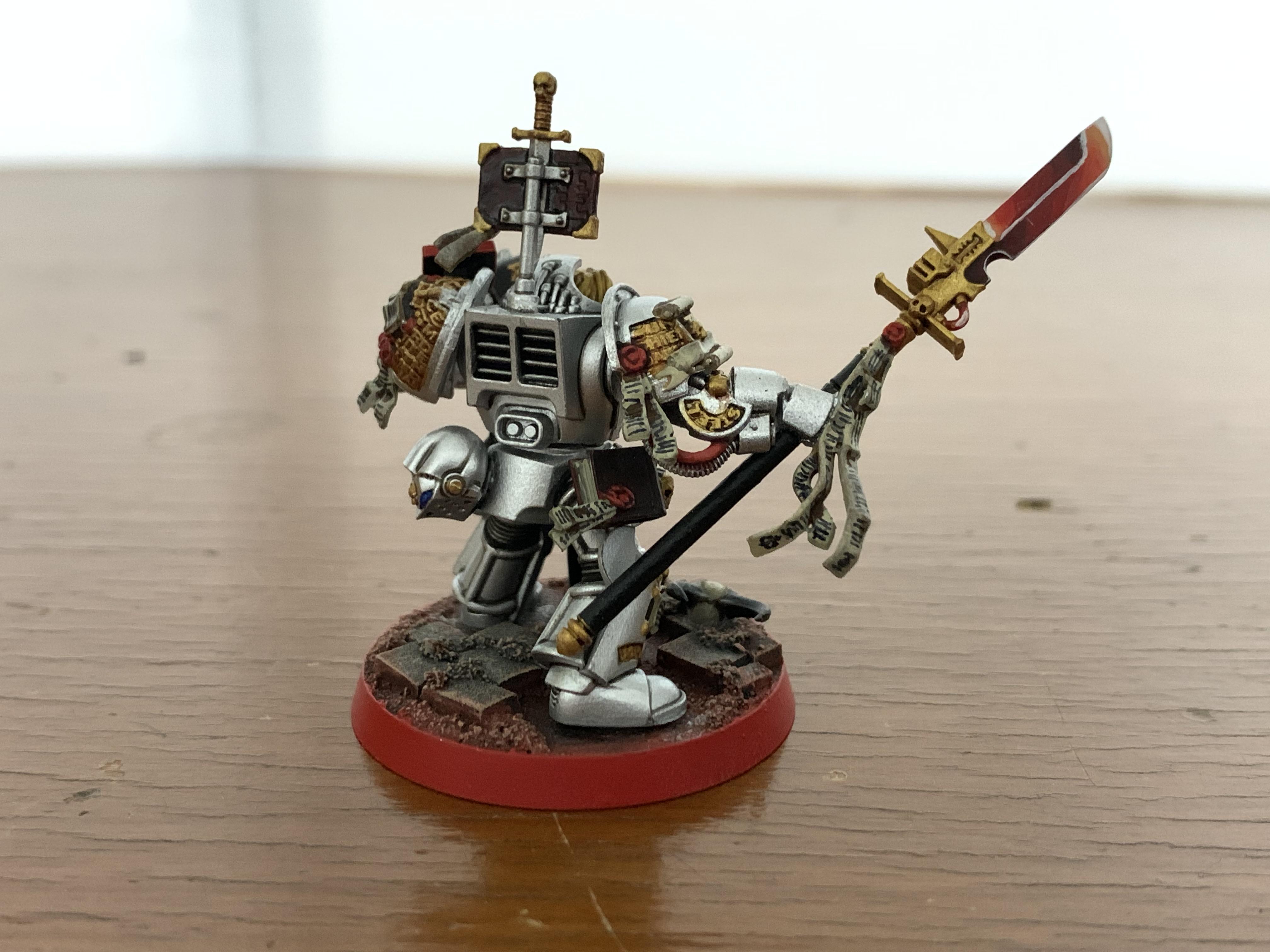 Grey Knights, Halberd, Justicar, Ratsel Feinshmecker, Terminator Armor