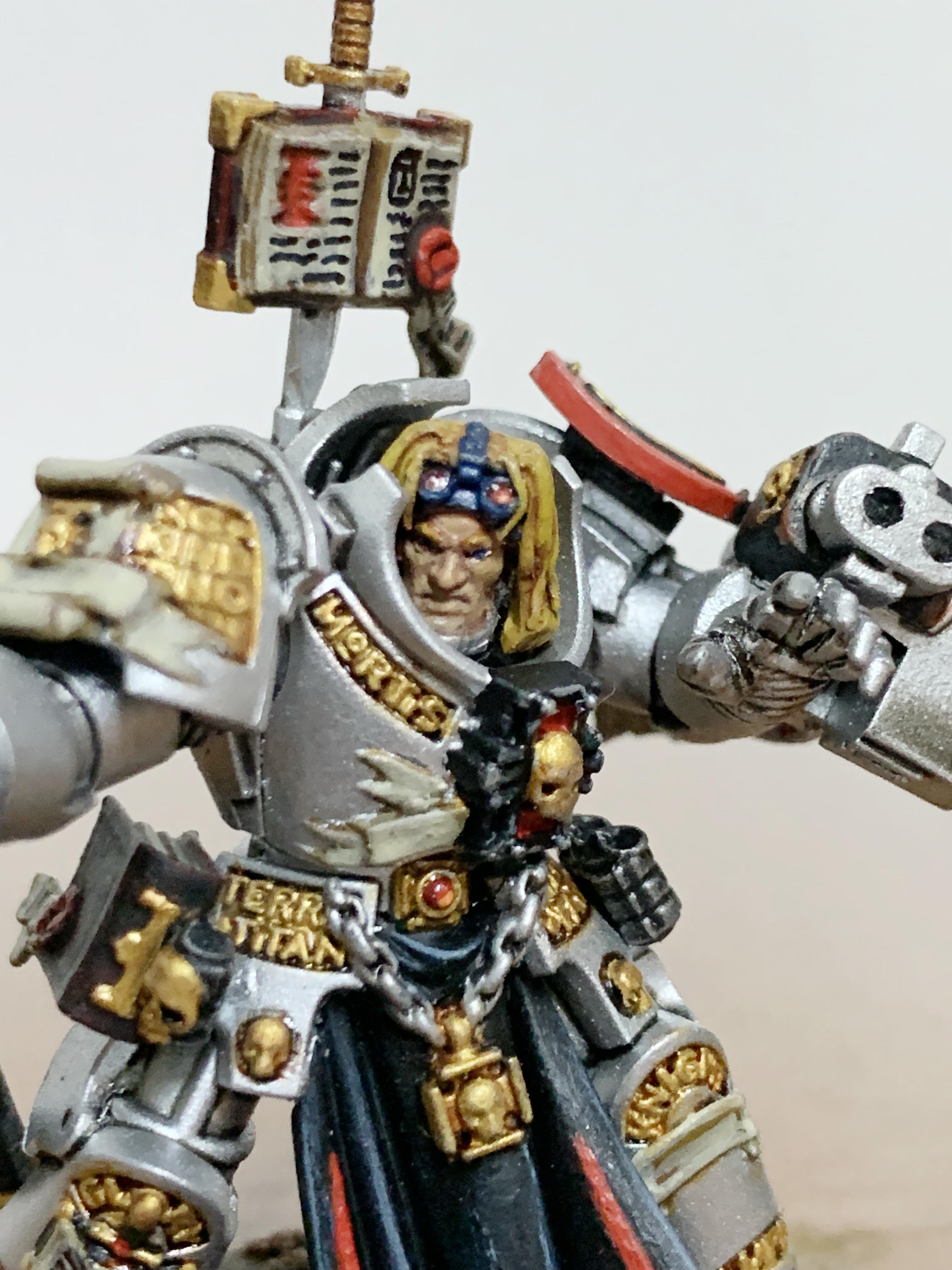 Grey Knights, Justicar, Ratsel Feinshmecker, Terminator Armor