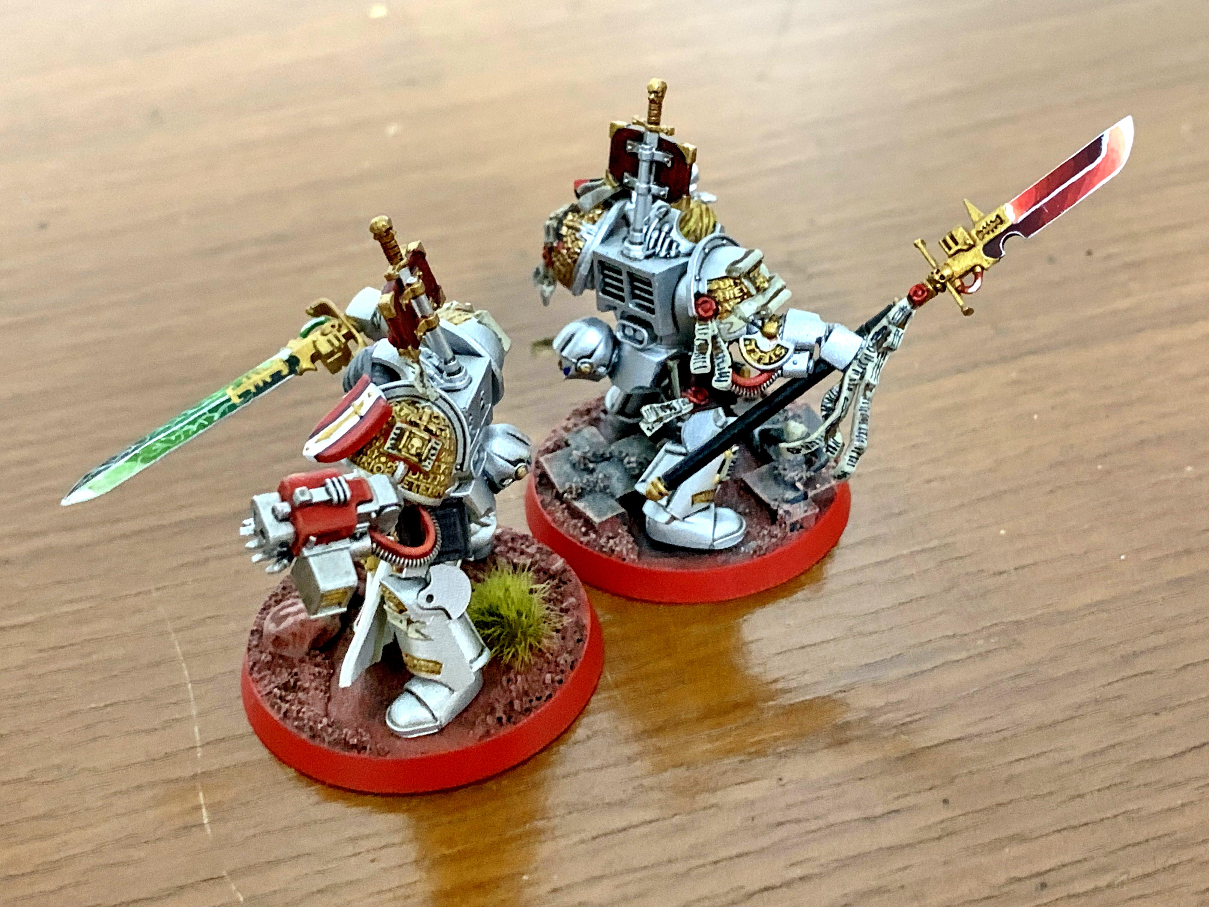 Grey Knights, Halberd, Justicar, Ratsel Feinshmecker, Sanger Zonvolt, Sword, Terminator Armor