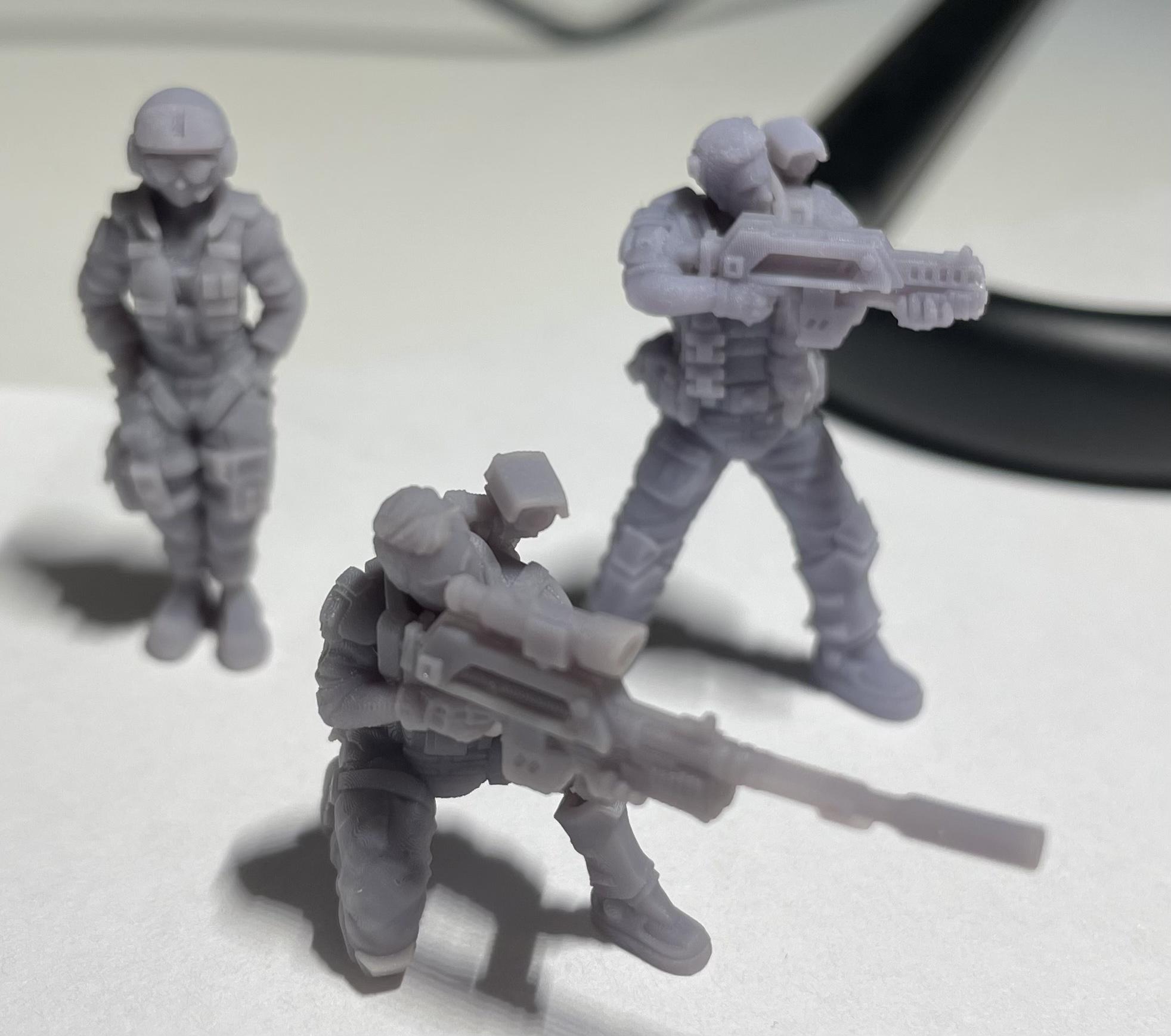 3d Print, Aliens, Bubblegum Crisis, Papsikels, Space Marines, Stargrave