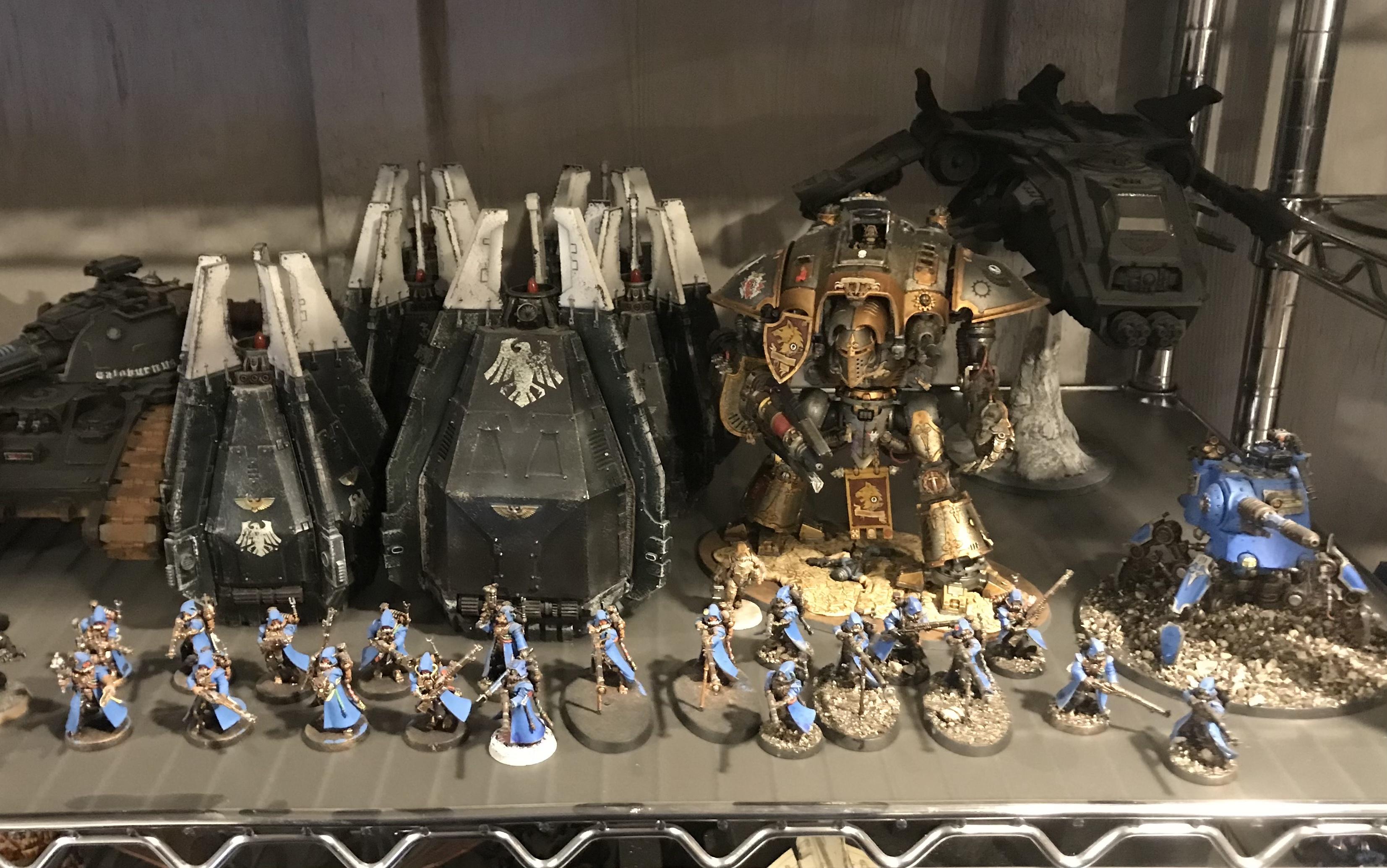 Armies, Basement, Display, First Born, Horus Heresy, Painted, Painted Armies, Storage