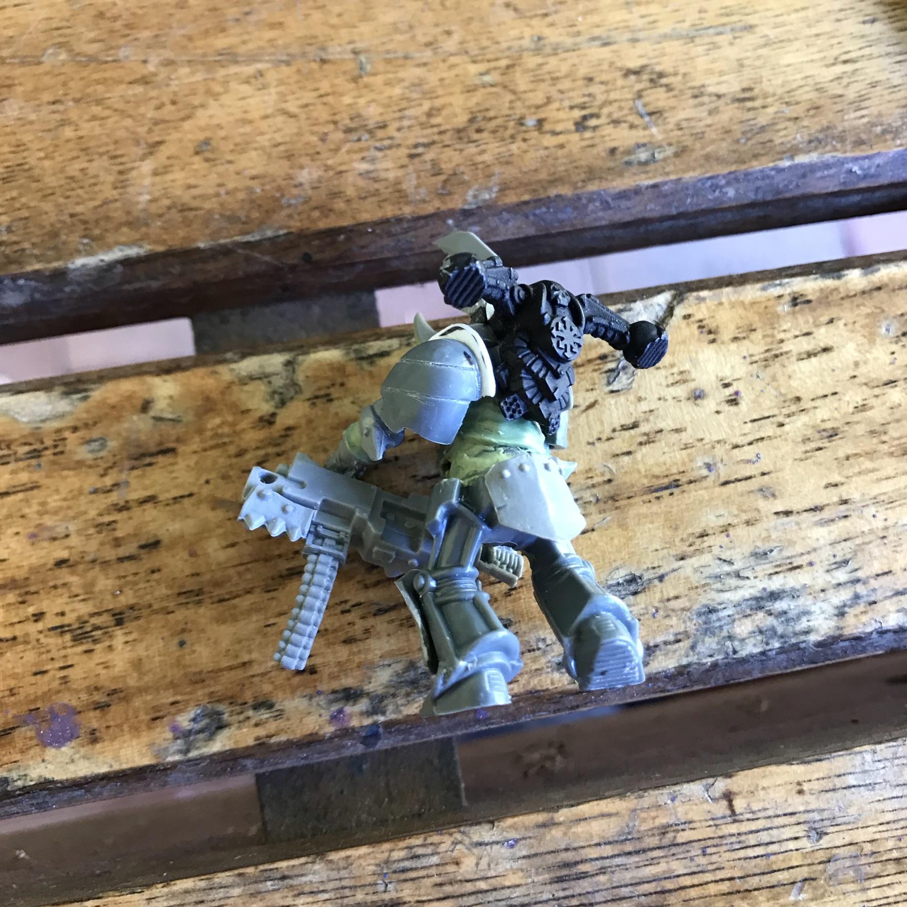 Conversion, Cultists, Greenstuff, Iron Warriors, Kill Team, Traitor Astartes, Work In Progress