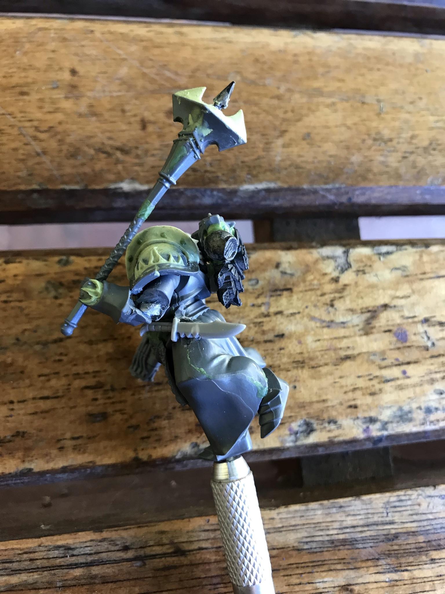 Conversion, Cultists, Greenstuff, Iron Warriors, Kill Team, Traitor Astartes, Work In Progress