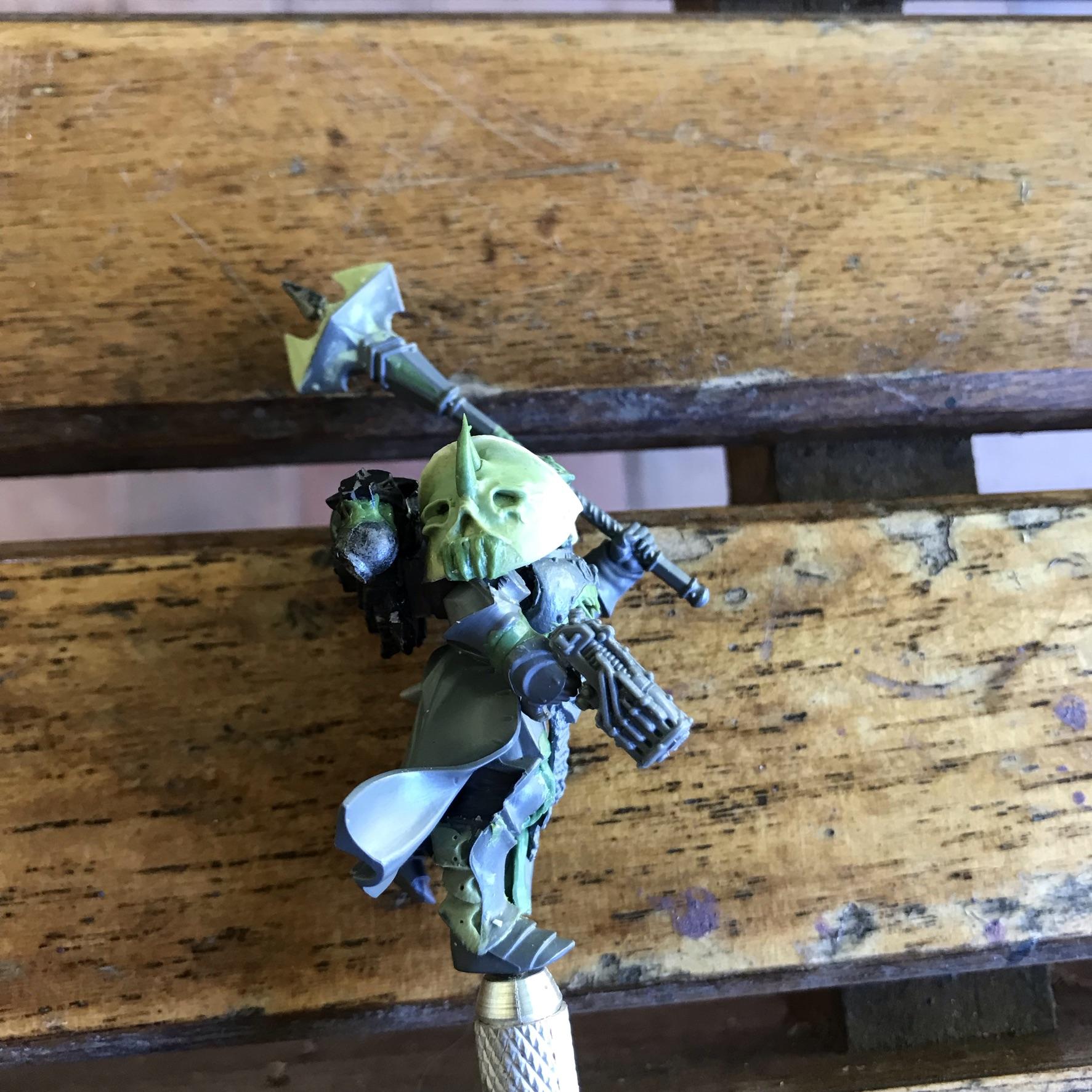 Conversion, Cultists, Greenstuff, Iron Warriors, Kill Team, Traitor Astartes, Work In Progress