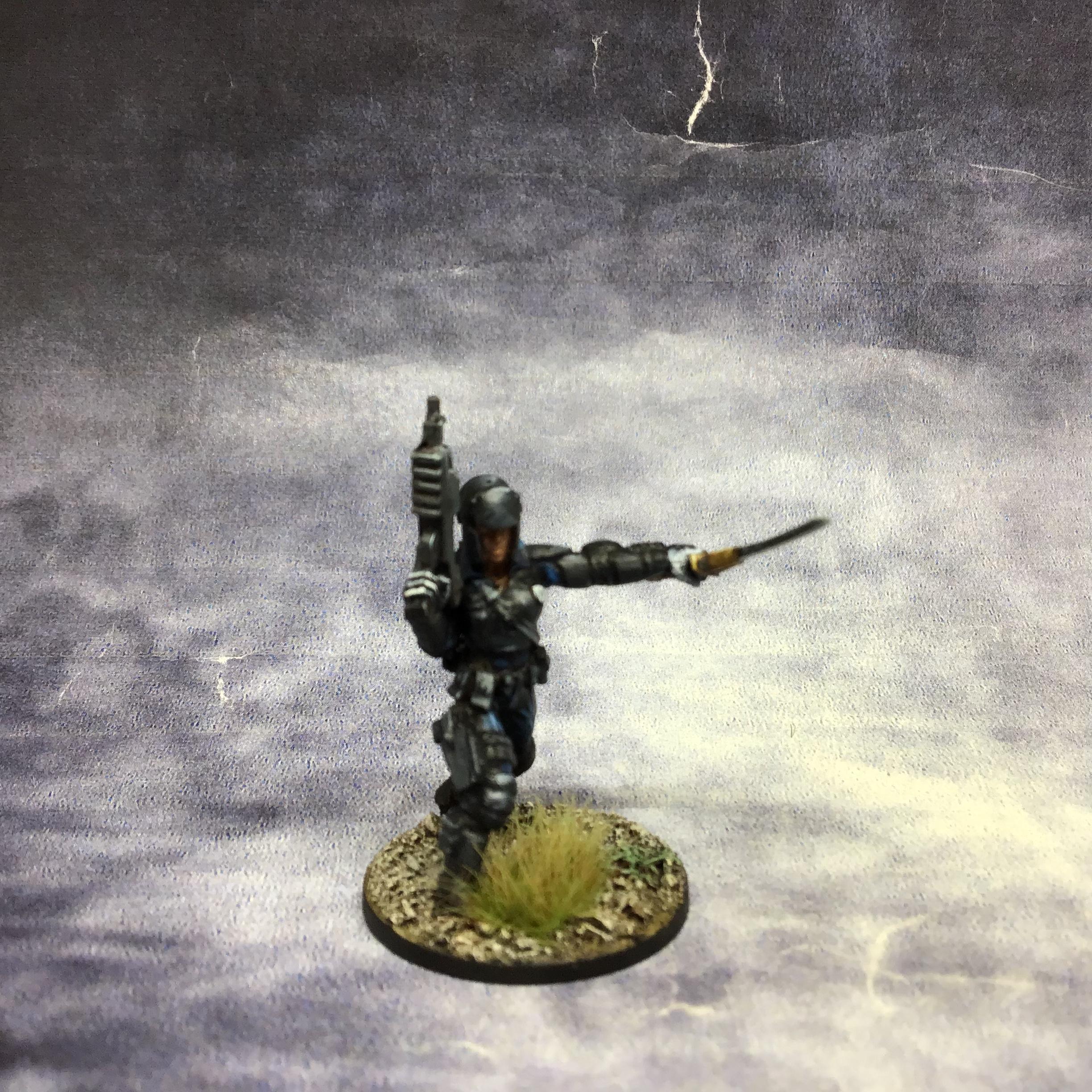 Antediluvian, Bounty Hunter, Cop, December 2021, Space, Space Cop