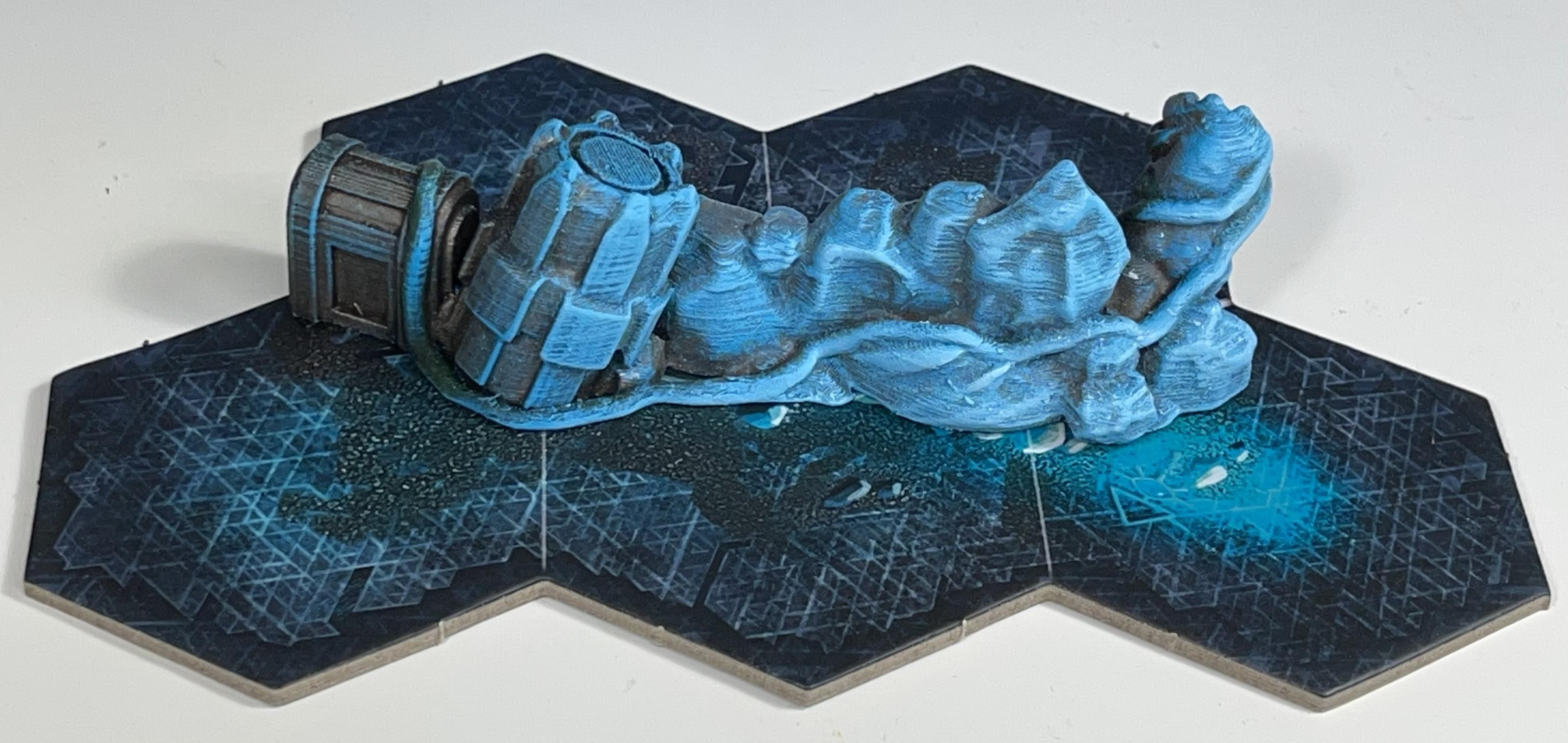 3d Printed, Blackstone Fortress, Dragons Rest, Terrain, Trihex Citadel, Warhammer 40,000, Warhammer Quest