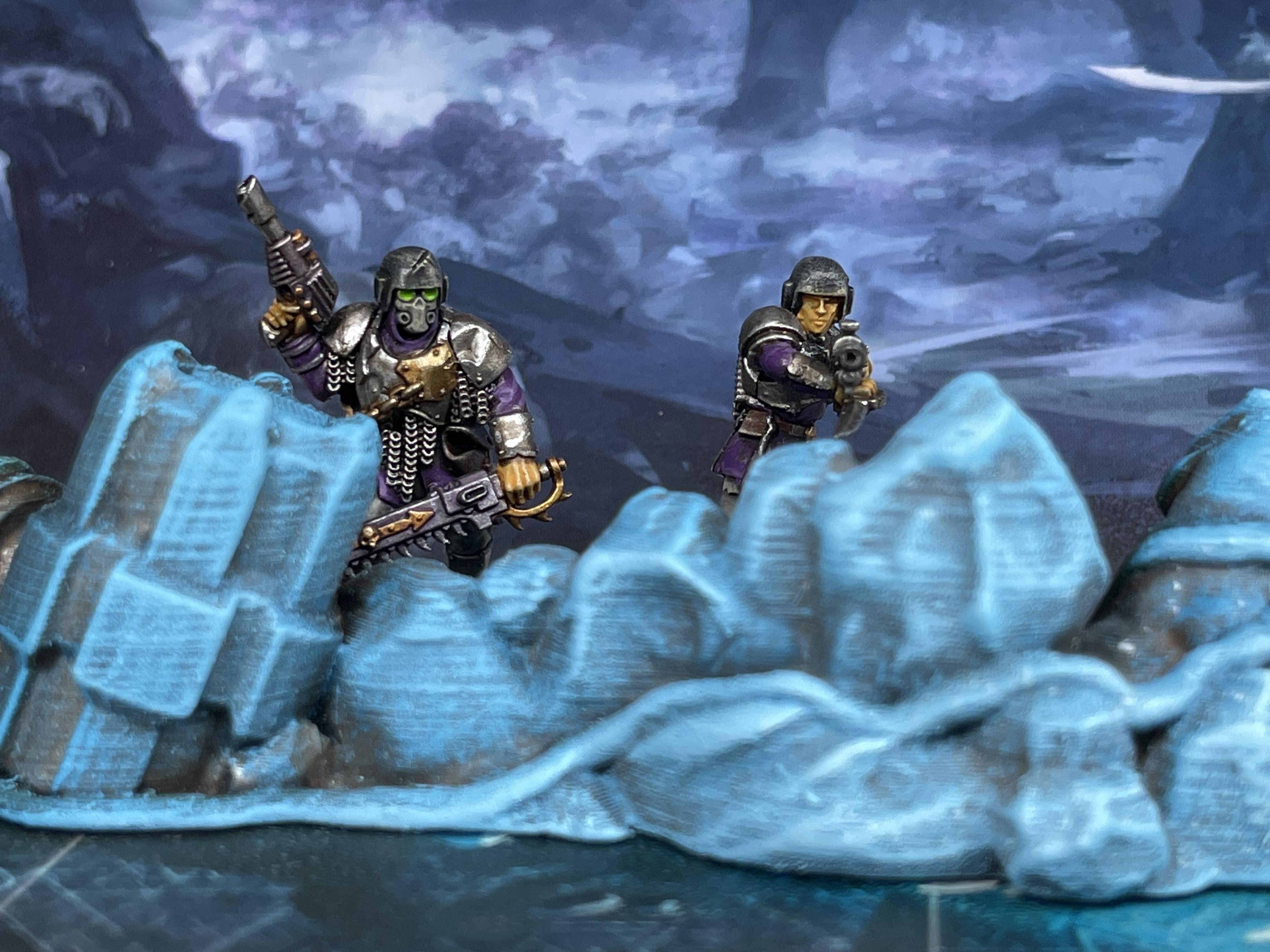 3d Printed, Blackstone Fortress, Dragons Rest, Terrain, Trihex Citadel, Warhammer 40,000, Warhammer Quest