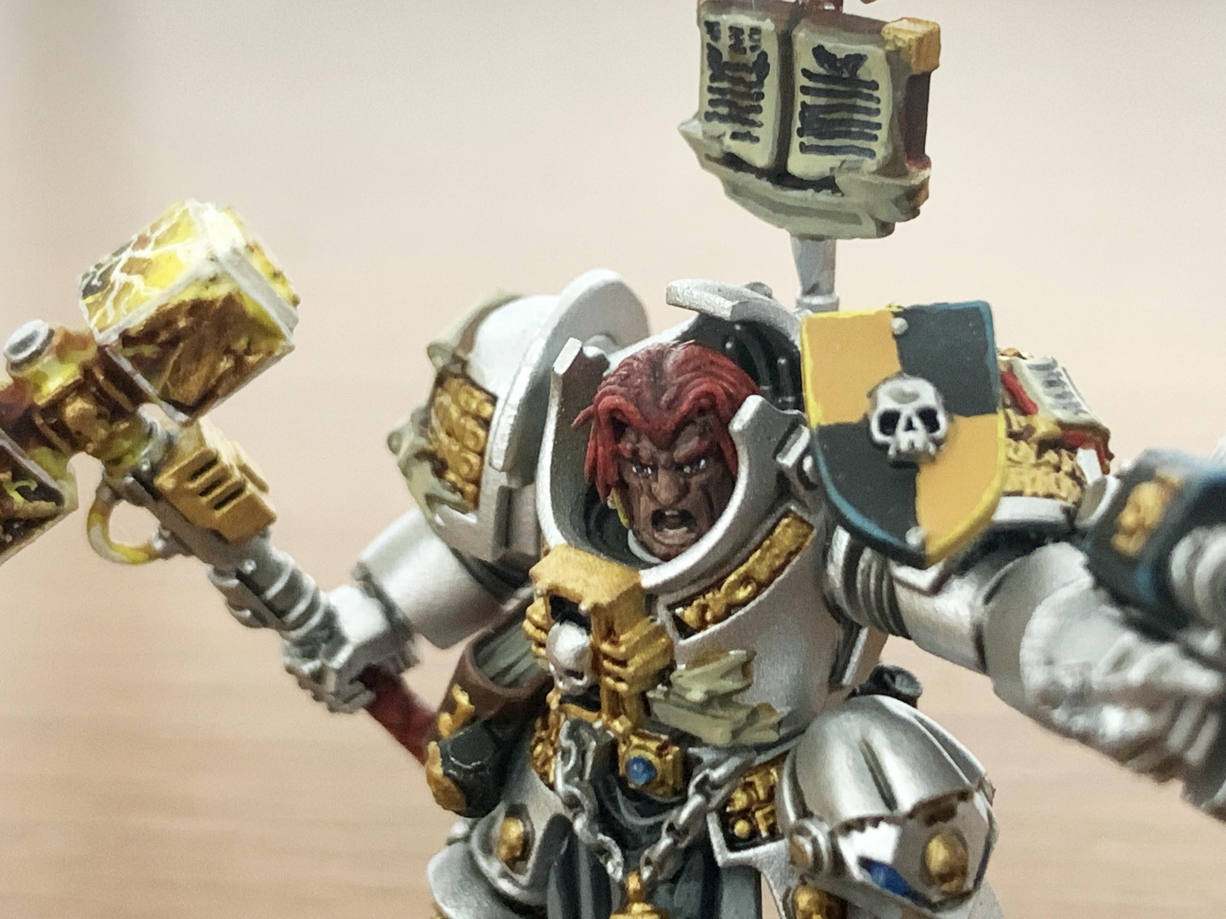 Grey Knights, Hammer, Justicar, Rand Travis, Terminator Armor