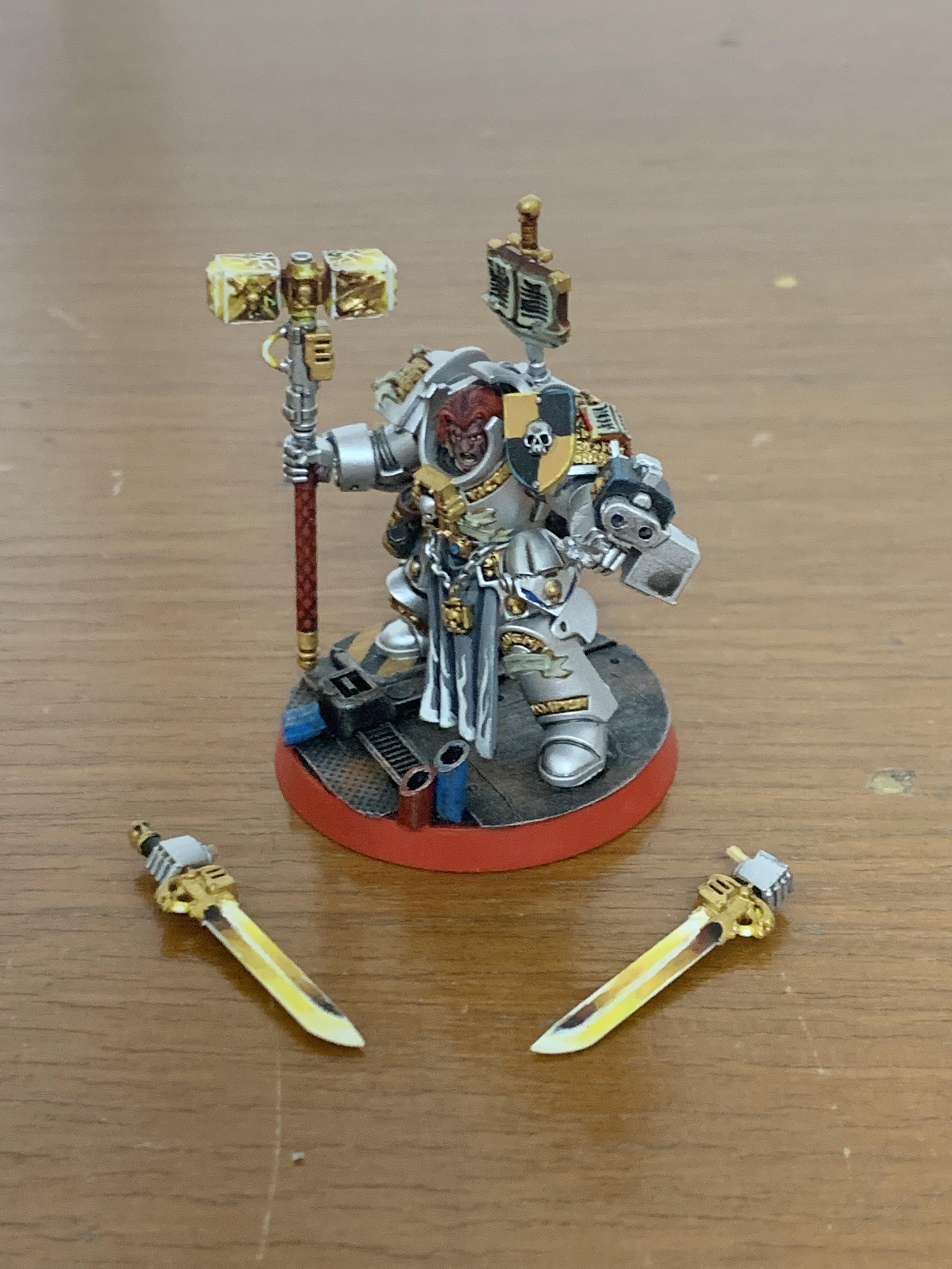 Falchion, Grey Knights, Hammer, Justicar, Rand Travis, Terminator Armor