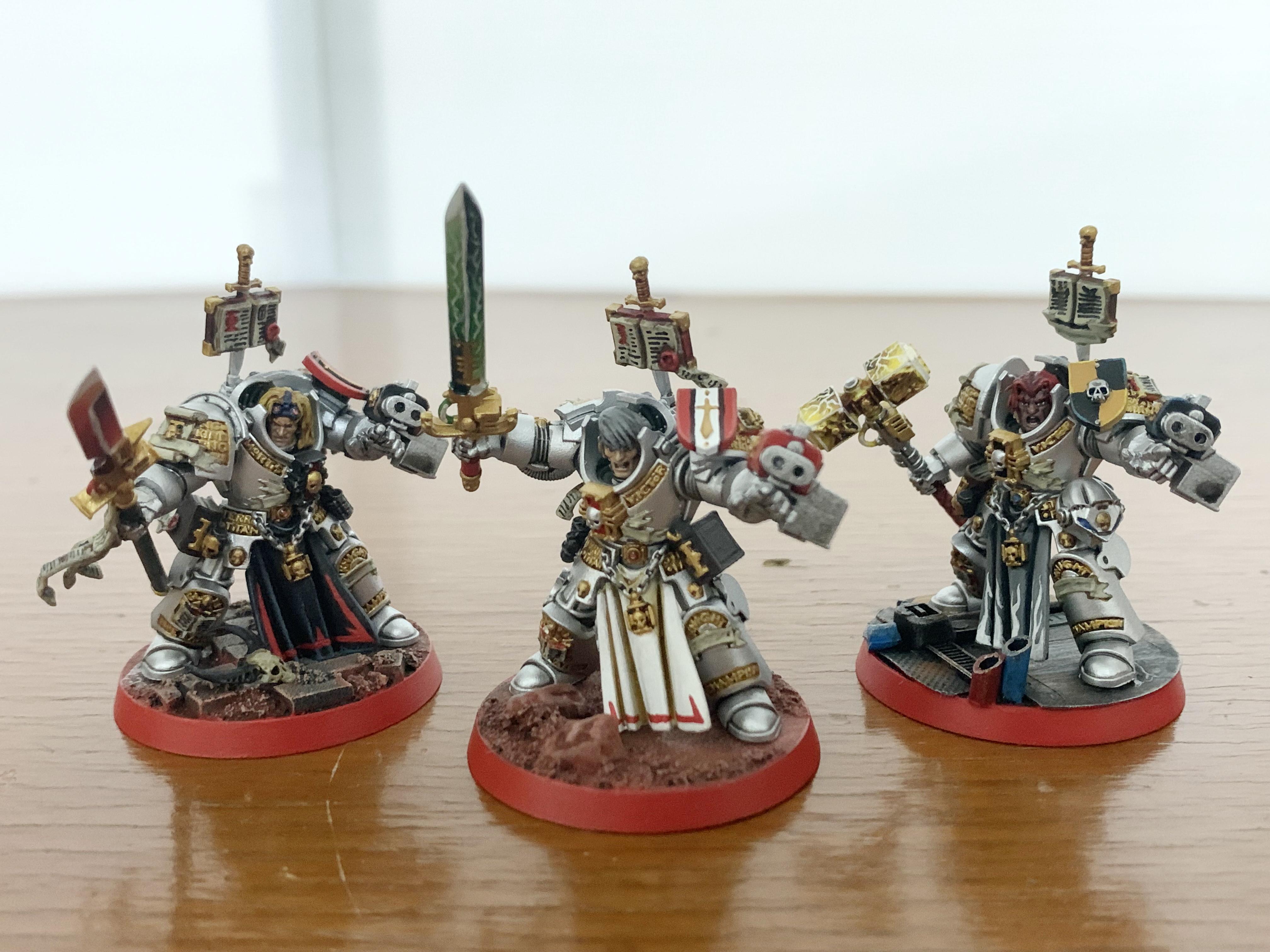 Grey Knights, Halberd, Hammer, Justicar, Rand Travis, Ratsel Feinshmecker, Sanger Zonvolt, Sword, Terminator Armor
