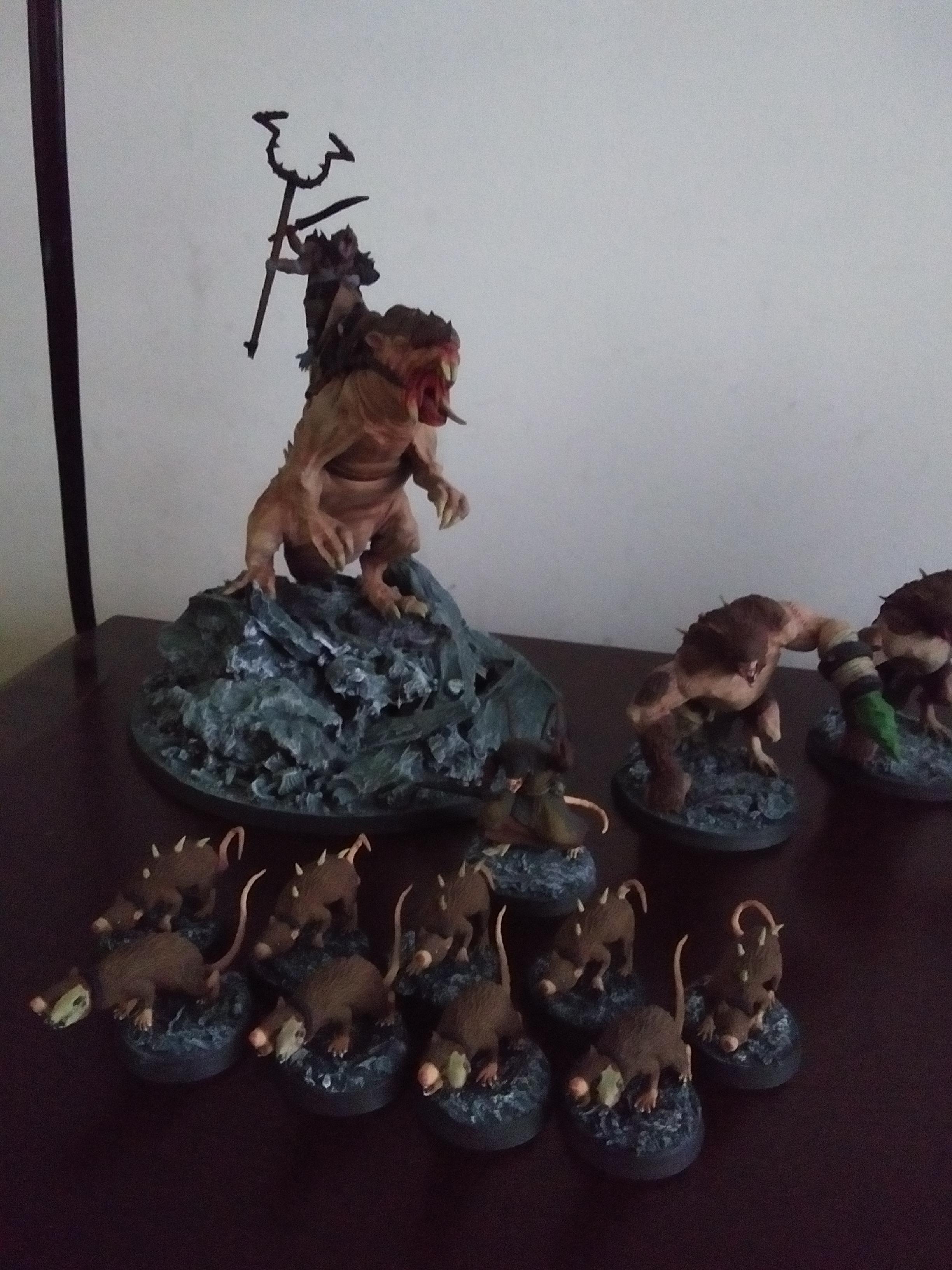 skaven w.i.p army 3d printed 