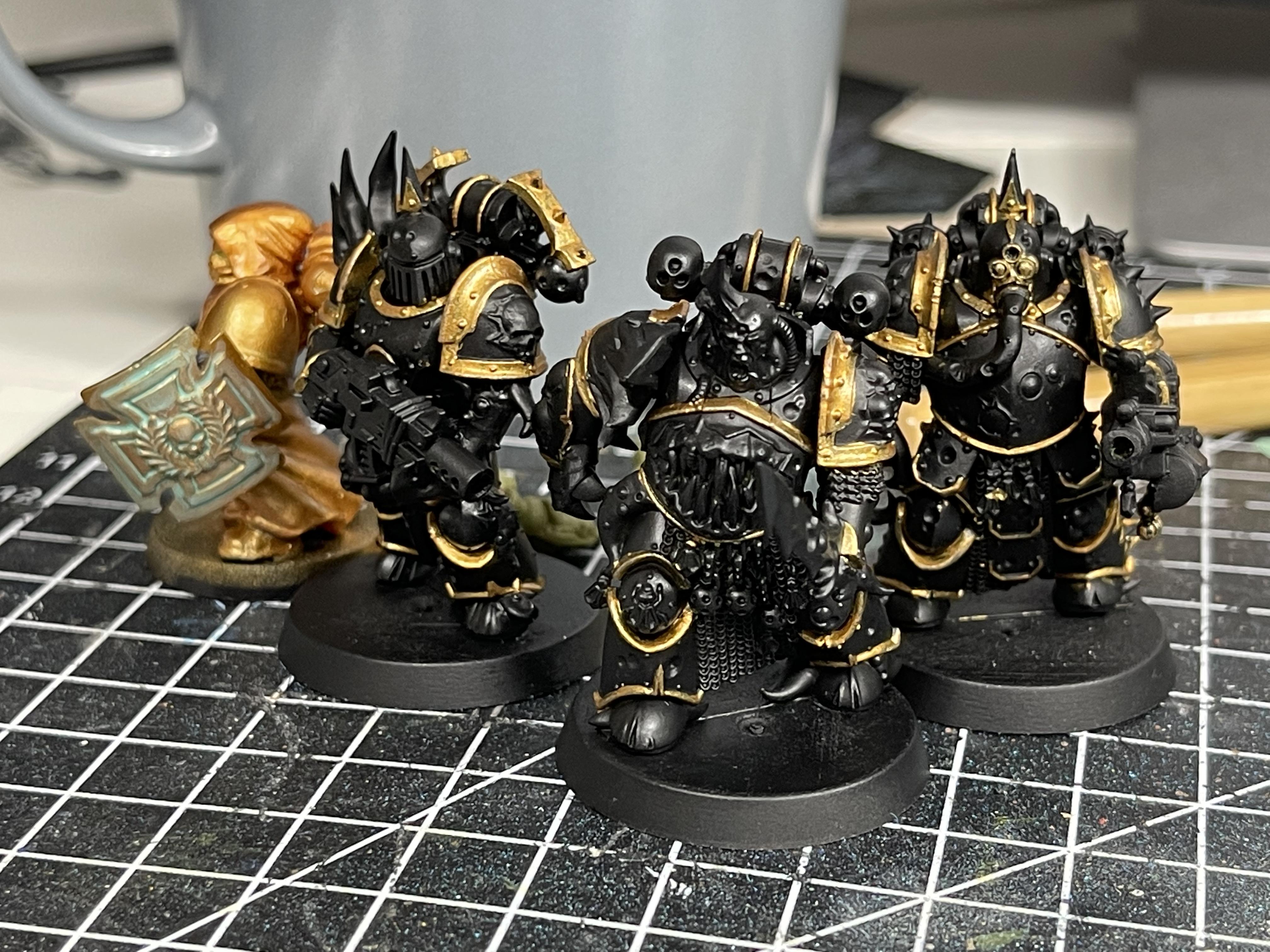Blackstone Fortress, No Respite, Plague Marines, Warhammer 40,000, Warhammer Quest, Work In Progress