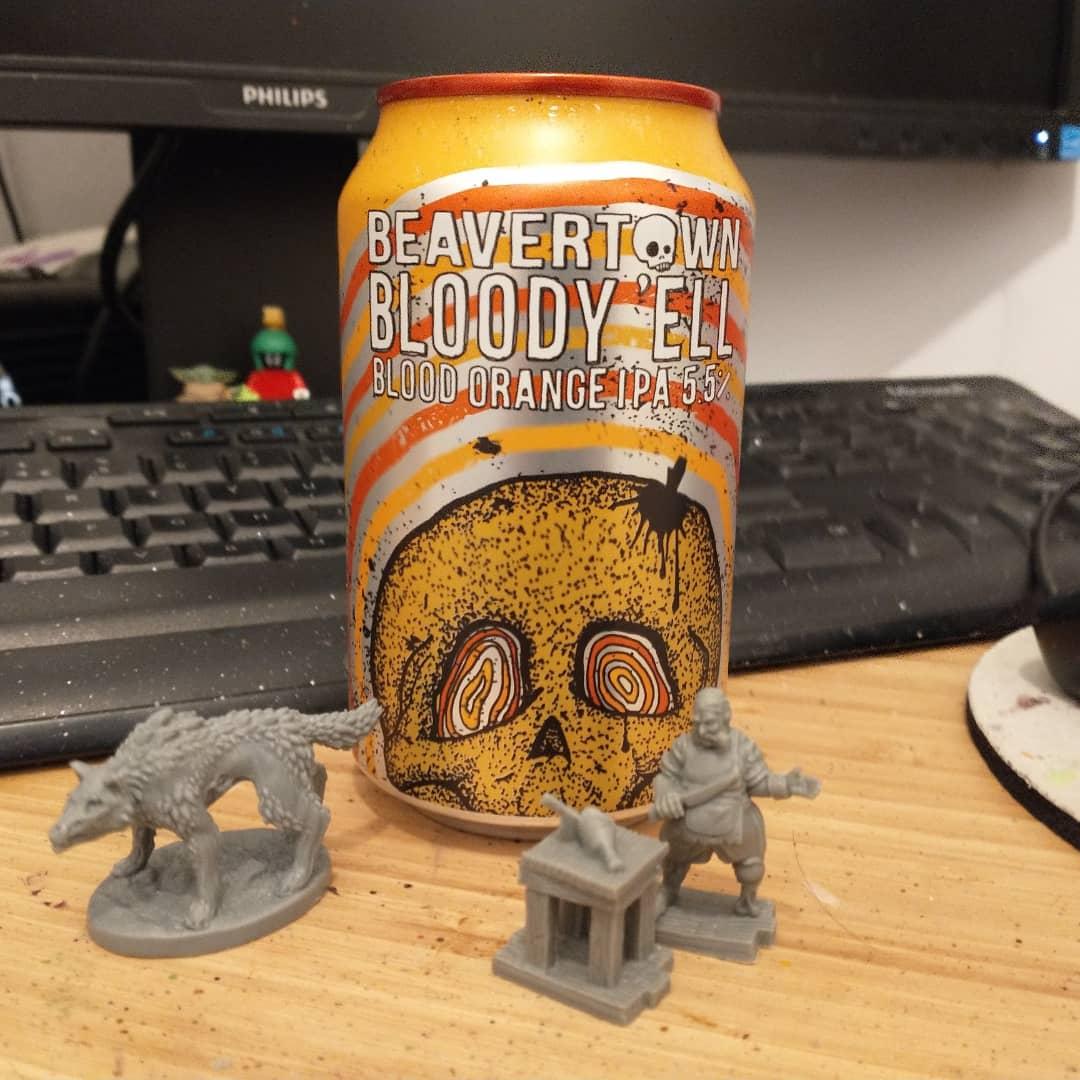 Undead wolf and butcher