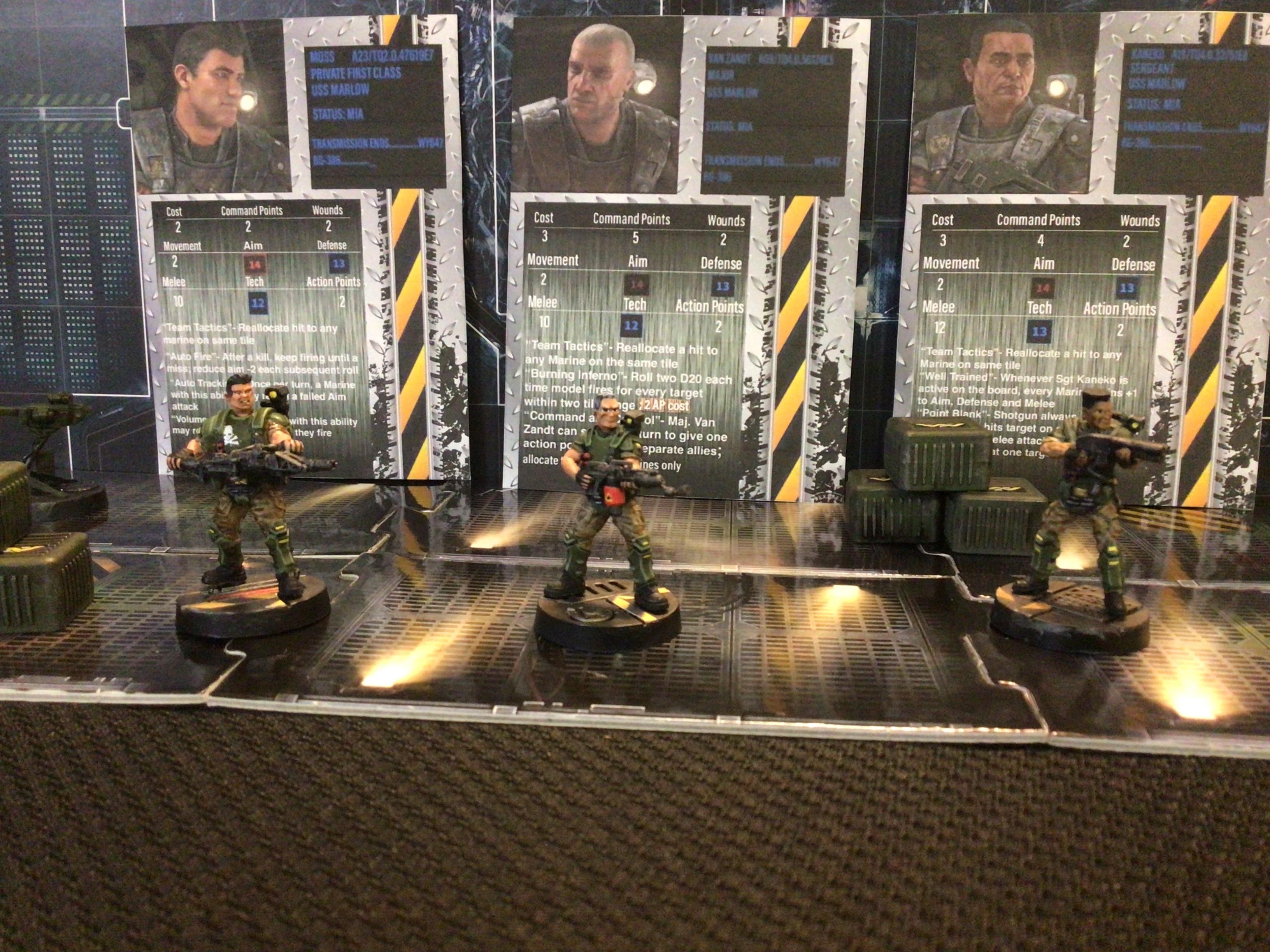 Avp Miniatures, Colonial Marine Miniatures, Predator, Uscm