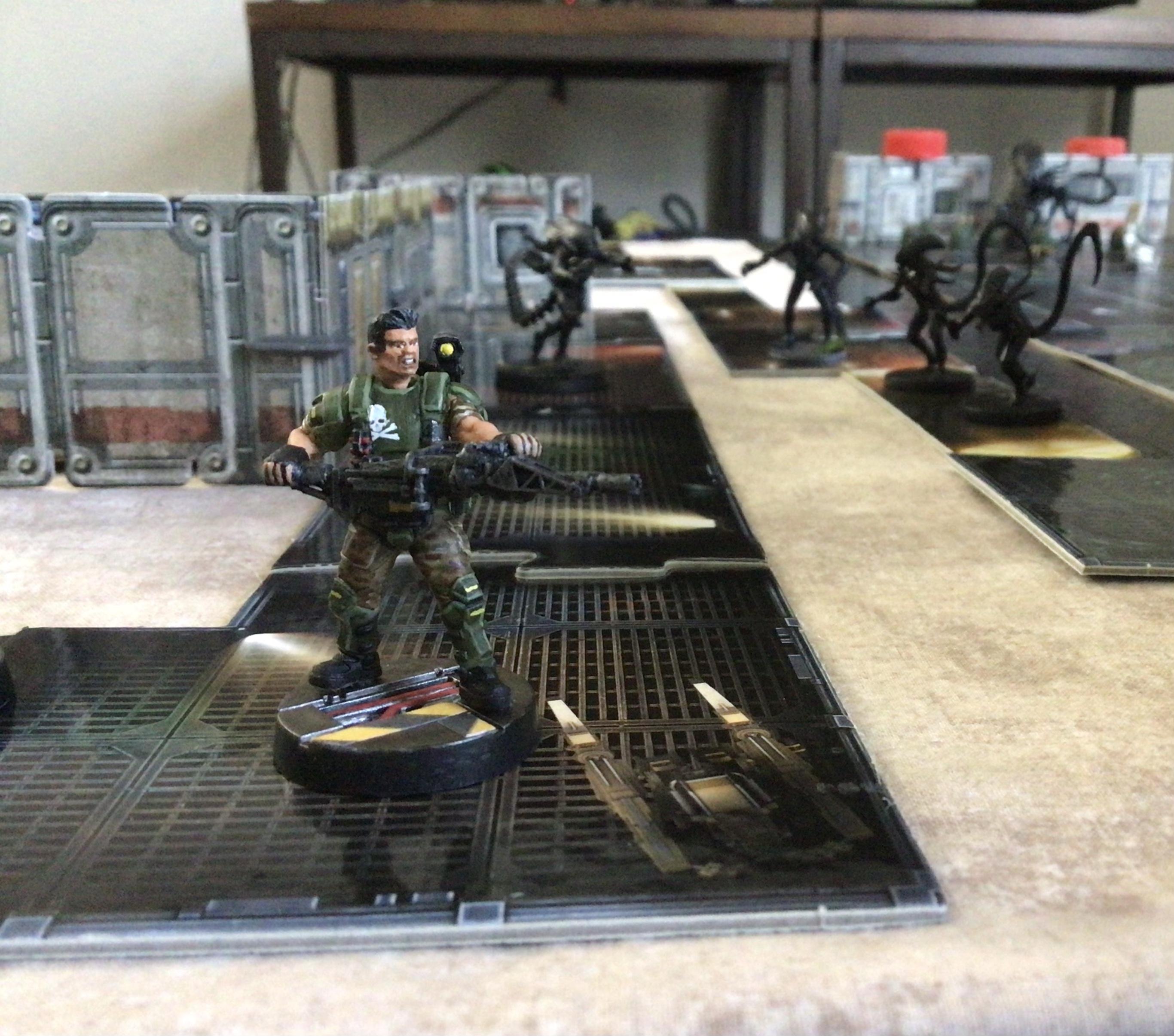 Avp Miniatures, Colonial Marine Miniatures, Predator, Uscm