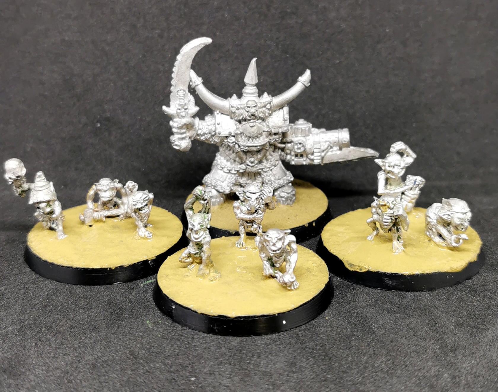 Ghazghkull and Snotlings