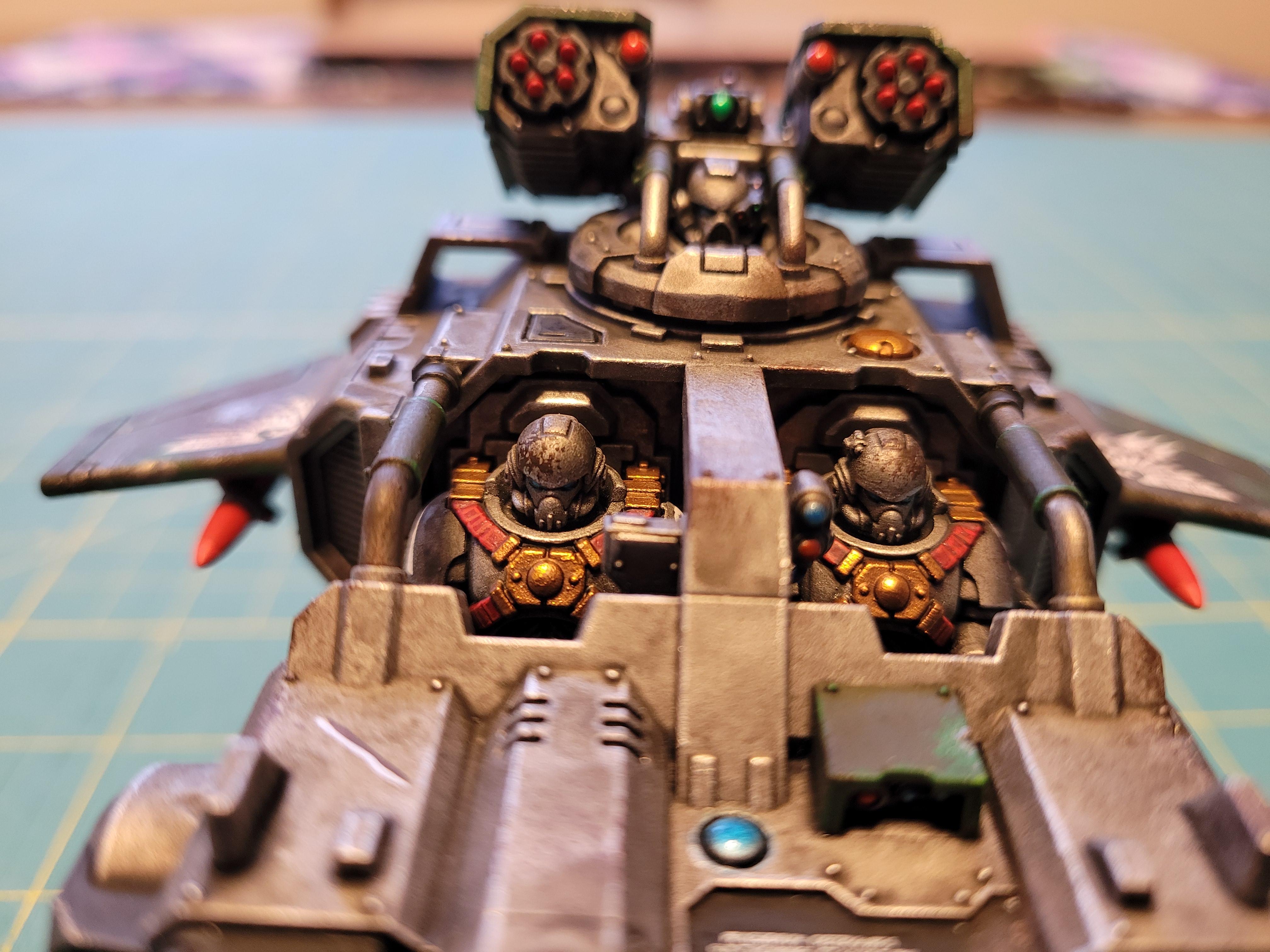 Doom, Doom Legion, Legion, Primaris, Storm Speeder, Storm Speeder Thunderstrike, Stormfury Missiles, Thunderstrike, Thunderstrike Las-talon, Twin Icarus Rocket Pod