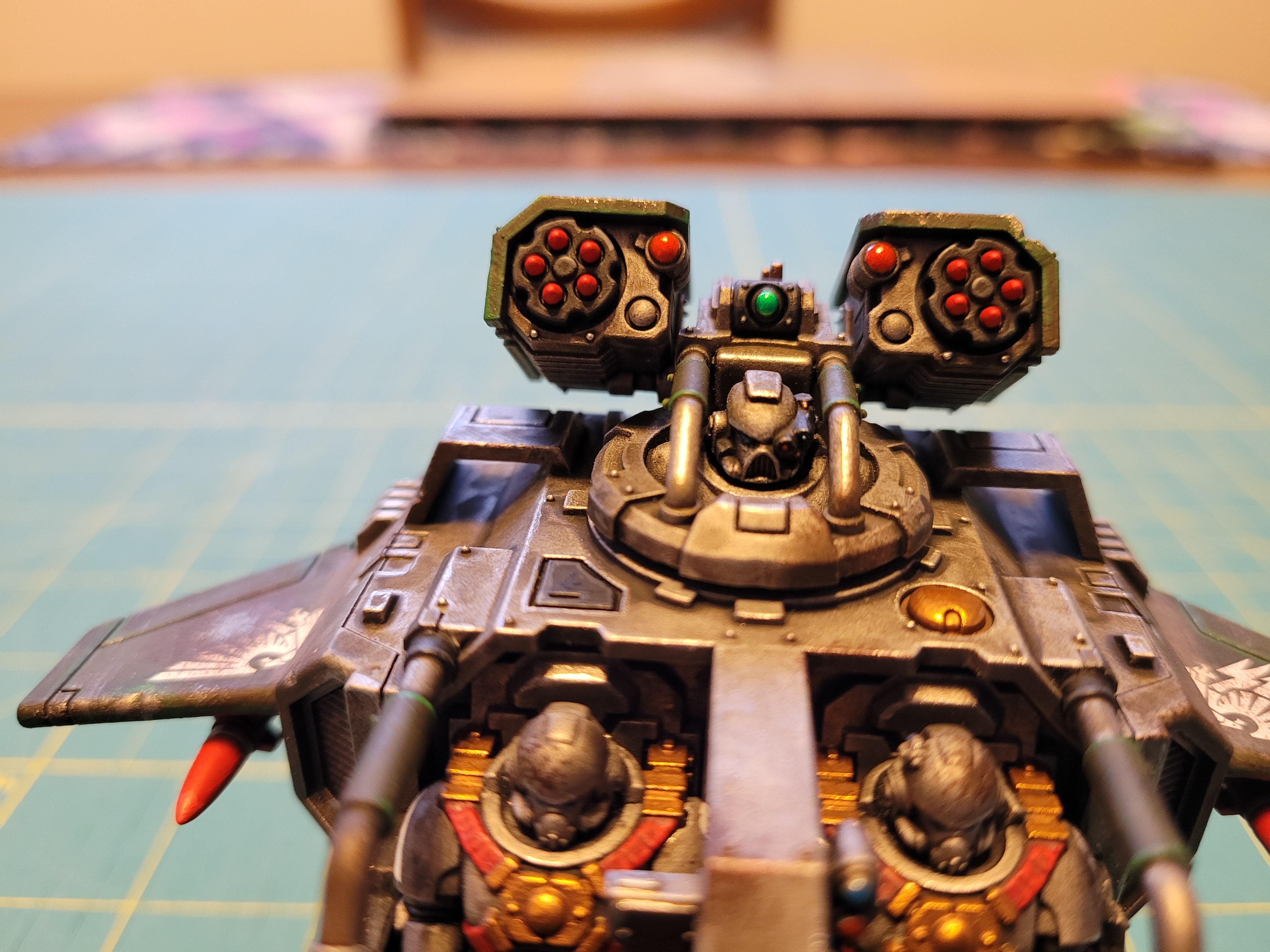 Doom, Doom Legion, Legion, Primaris, Storm Speeder, Storm Speeder Thunderstrike, Stormfury Missiles, Thunderstrike, Thunderstrike Las-talon, Twin Icarus Rocket Pod