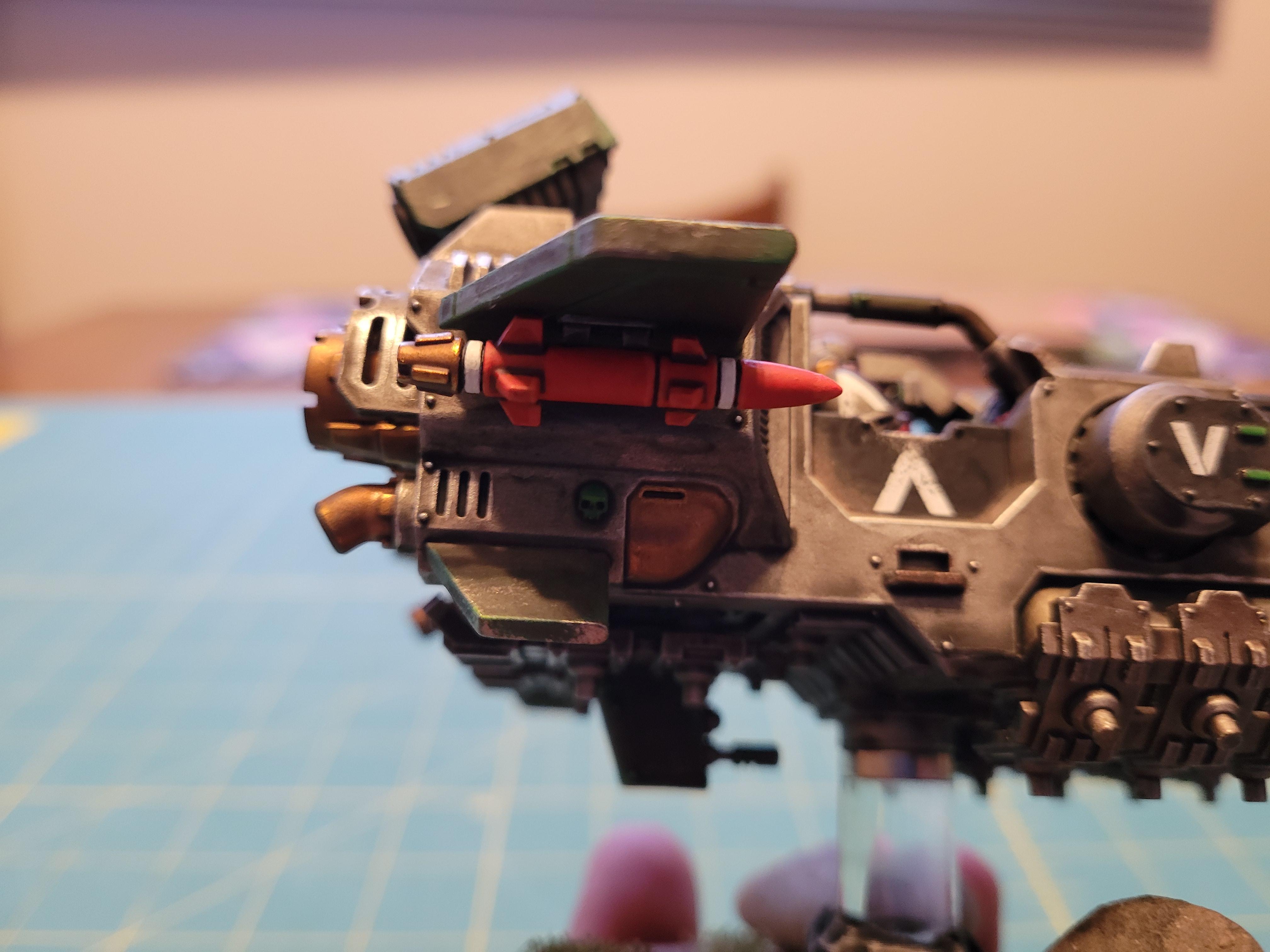 Doom, Doom Legion, Legion, Primaris, Storm Speeder, Storm Speeder Thunderstrike, Stormfury Missiles, Thunderstrike, Thunderstrike Las-talon, Twin Icarus Rocket Pod