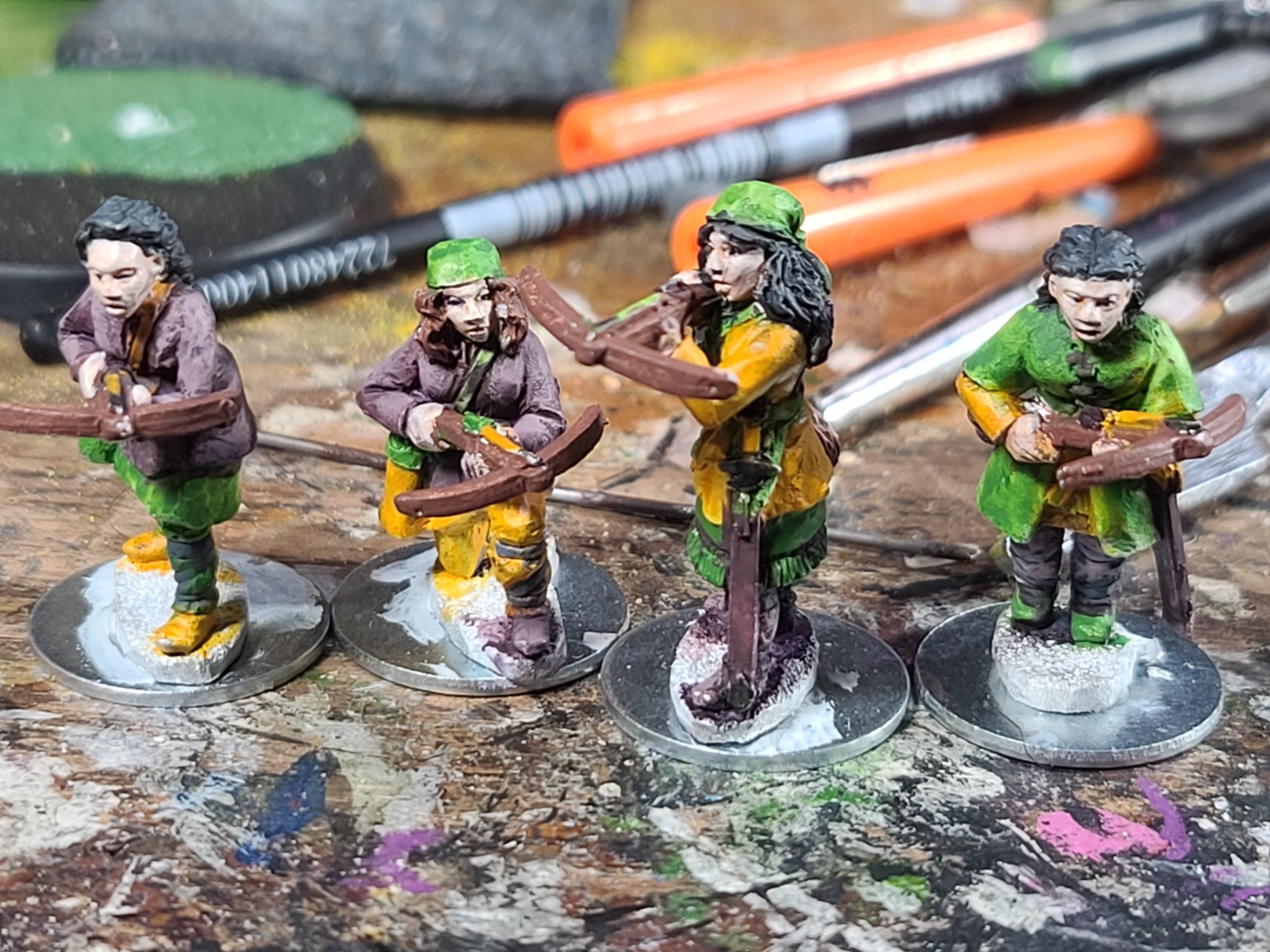 Bad Squiddo Games, Crossbow, Dice Bag Lady, Norse, Women
