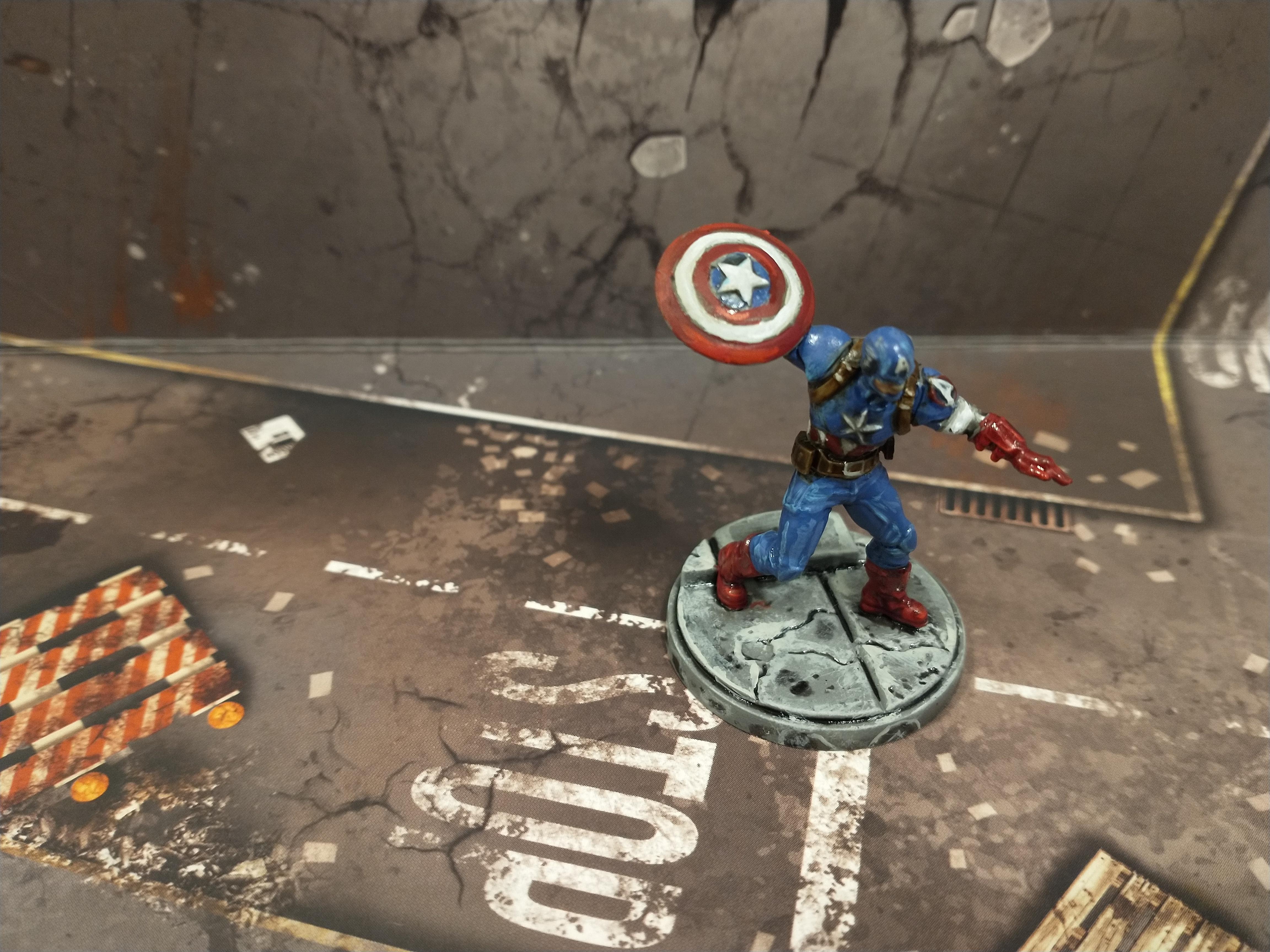 Captain America side