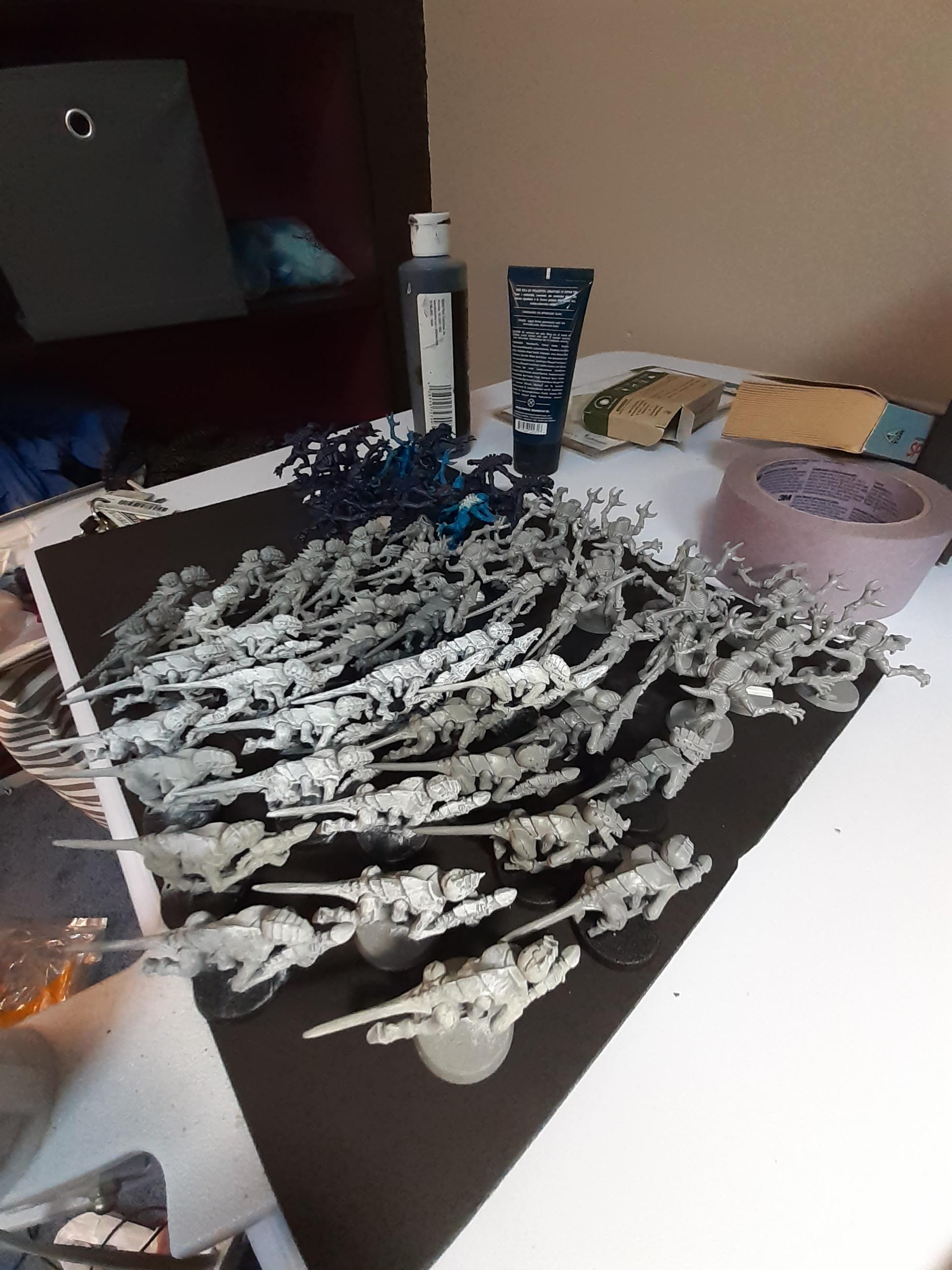 Gaunts, Genestealer, Tyranids, Waaazag, Warhammer 40,000, Work In Progress