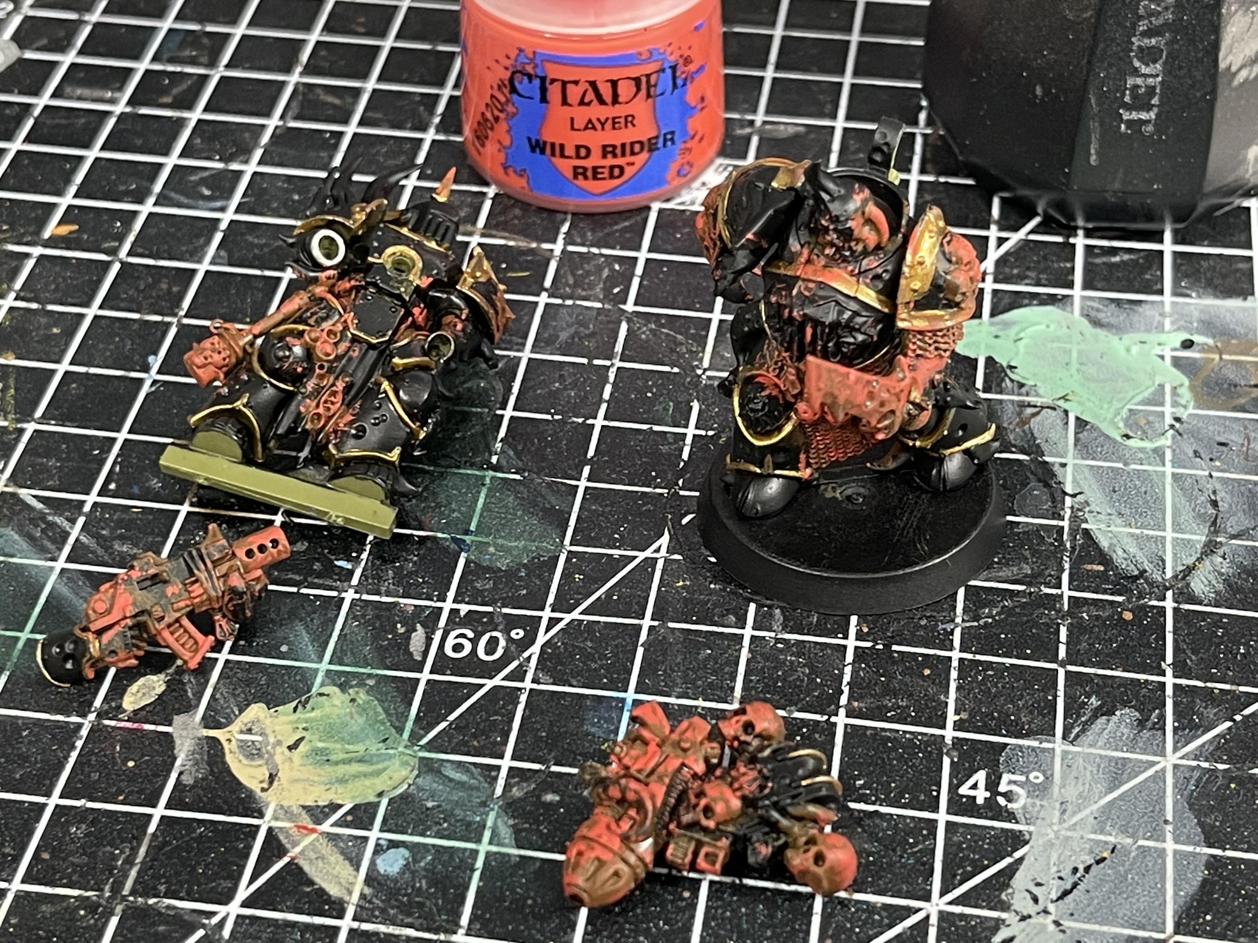 Blackstone Fortress, No Respite. Wip, Plague Marines, Warhammer 40,000, Warhammer Quest