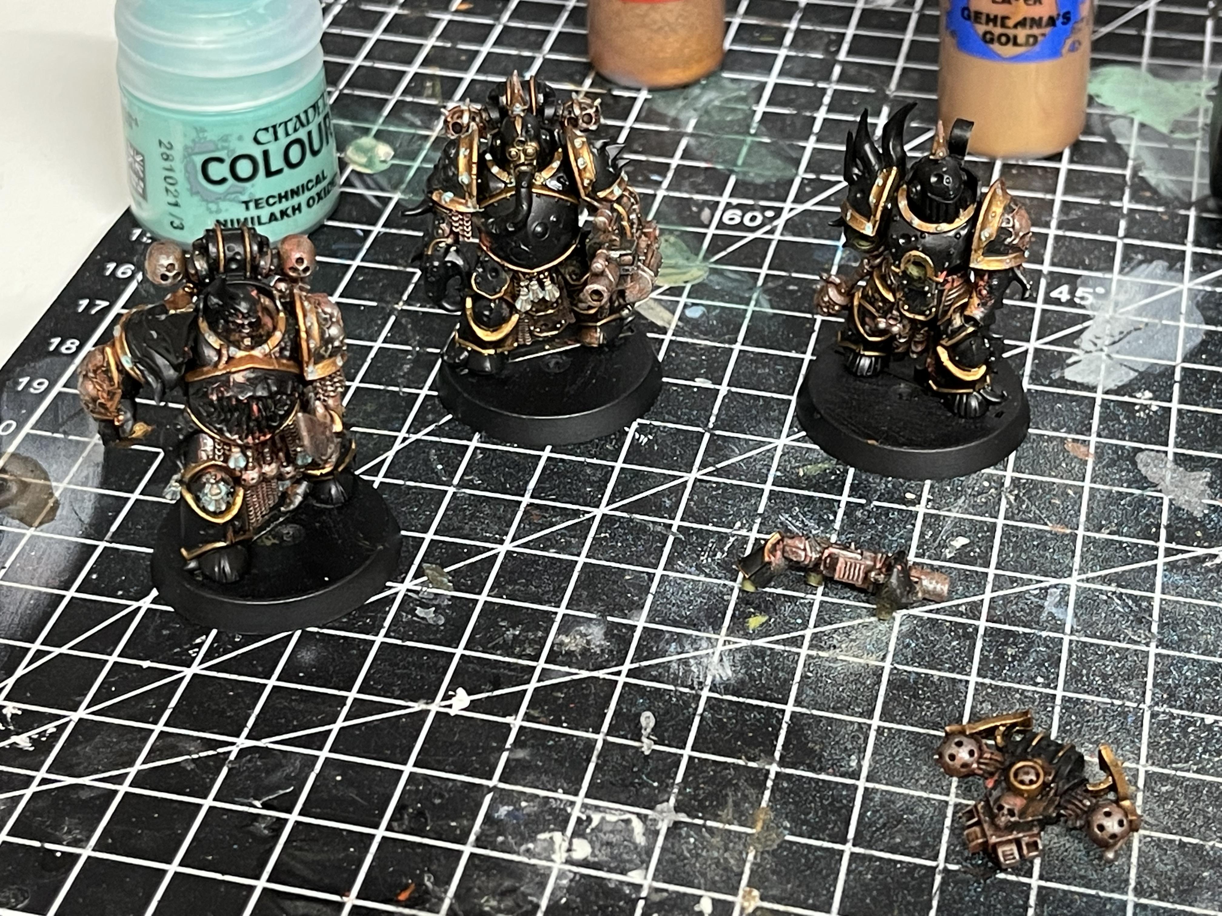 Black Legion, Blackstone Fortress, No Respite, Plague Marines, Warhammer 40,000, Warhammer Quest, Work In Progress