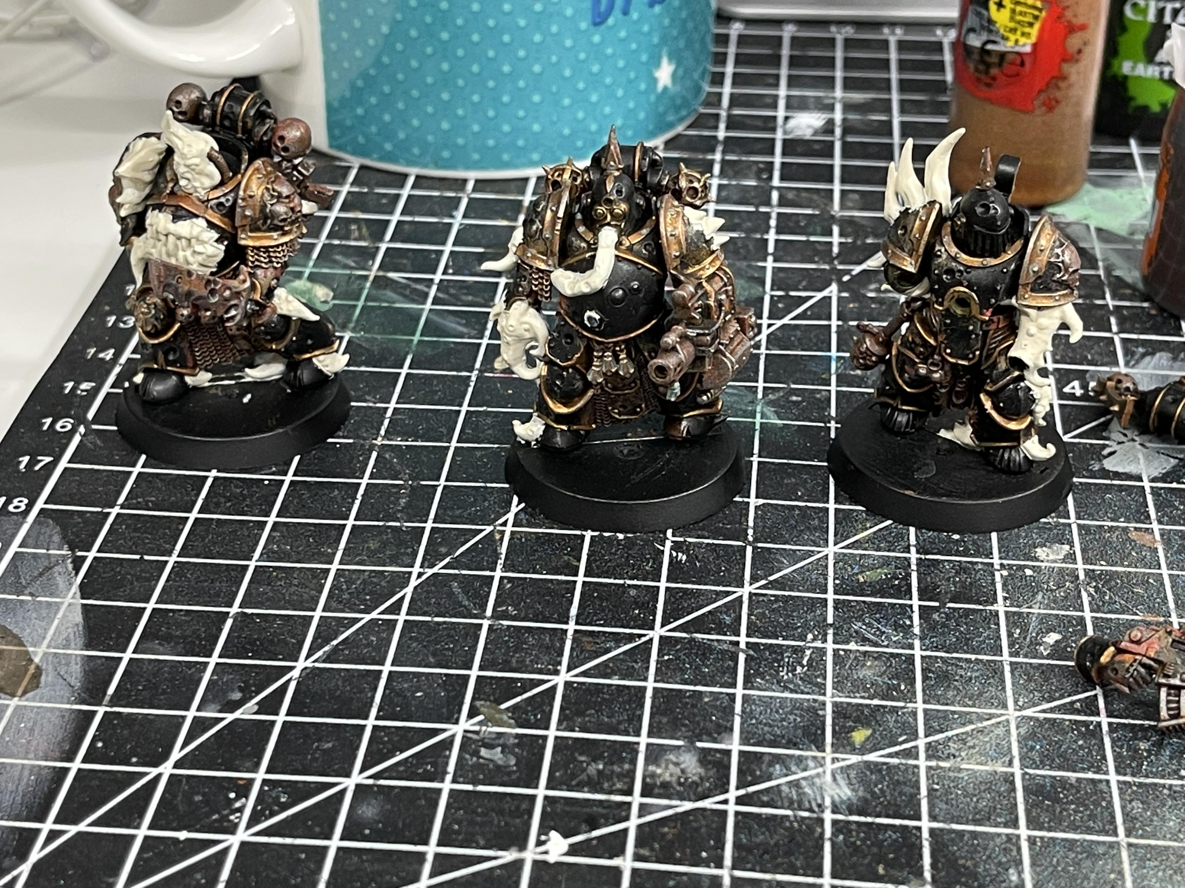 Black Legion, Blackstone Fortress, No Respite, Plague Marines, Warhammer 40,000, Warhammer Quest, Work In Progress