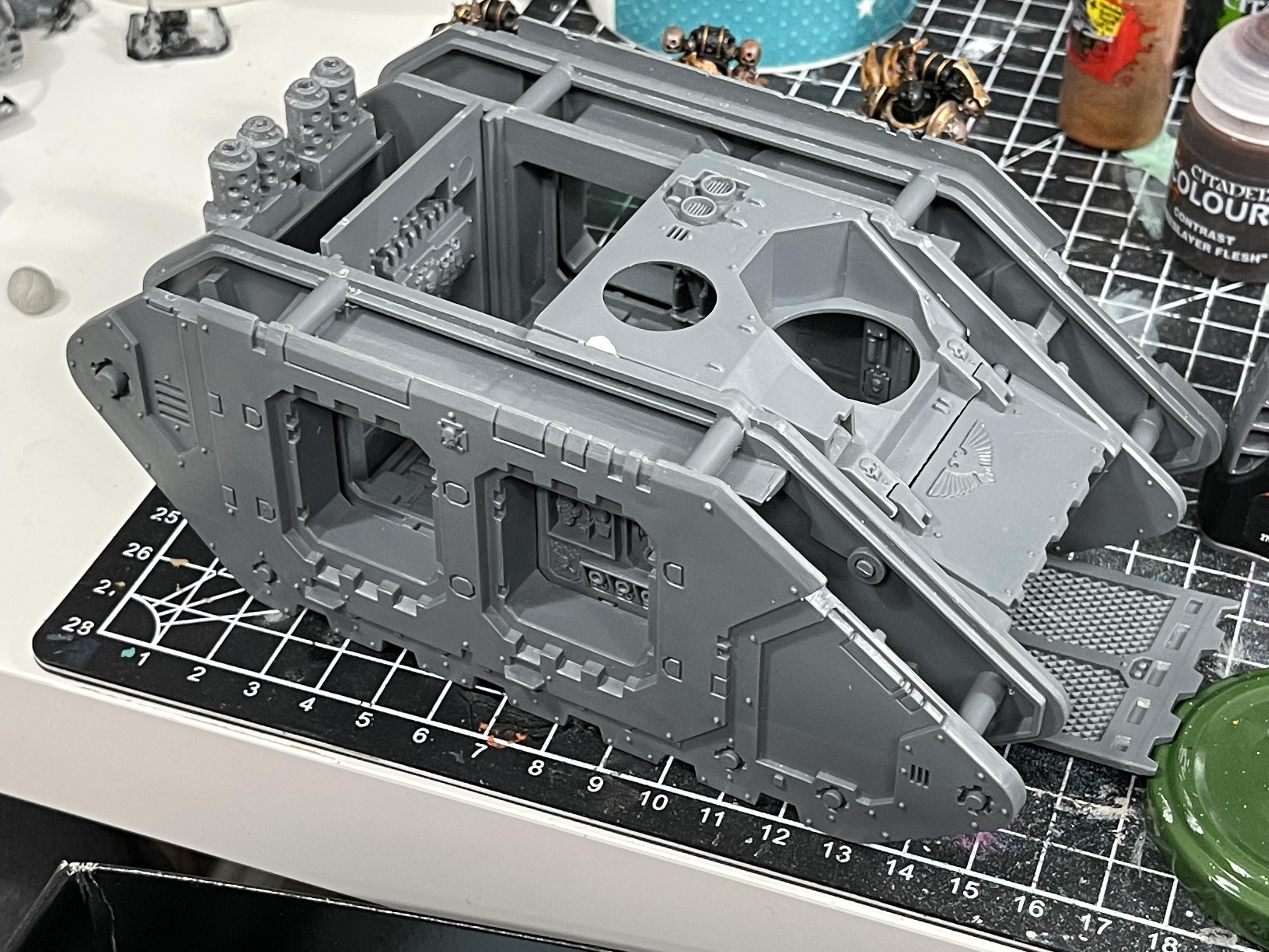 Land Raider, Space Marines, Void Panthers, Warhammer 40,000, Work In Progress