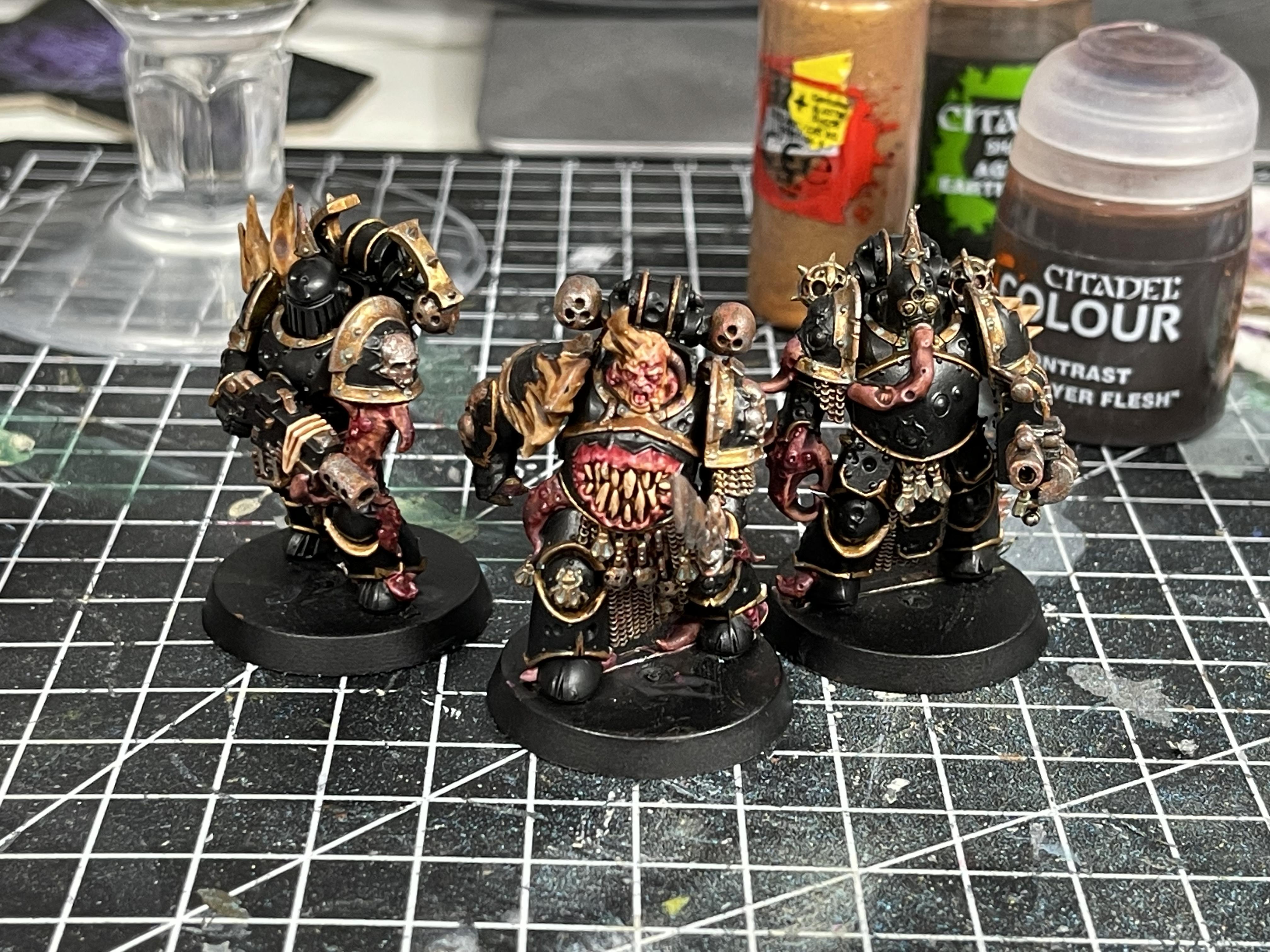 Black Legion, Blackstone Fortress, No Respite, Plague Marines, Warhammer 40,000, Warhammer Quest, Work In Progress