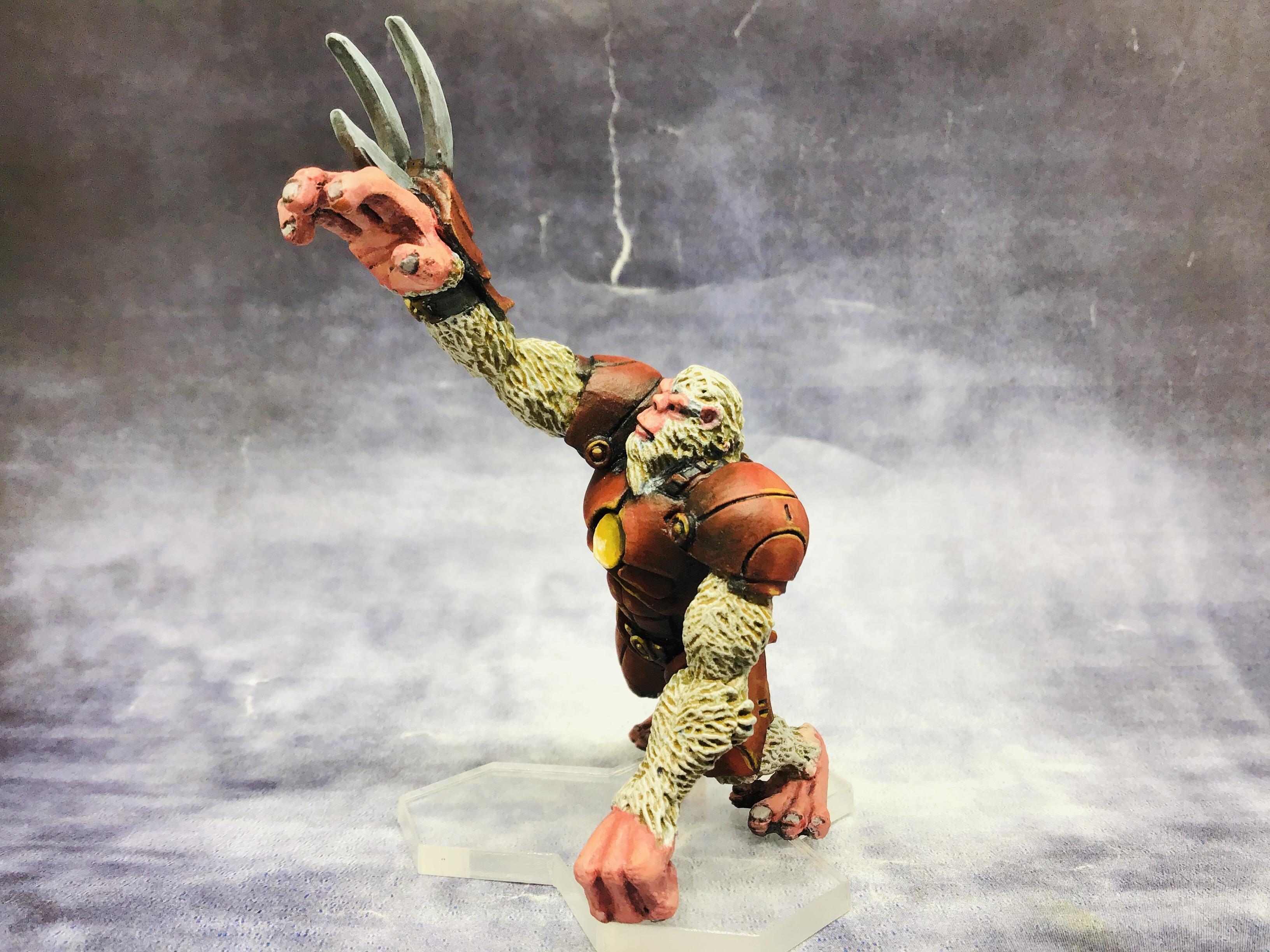 Alpha Simian, Deadzone, December 2021, Dreadball, Giant, Manticore
