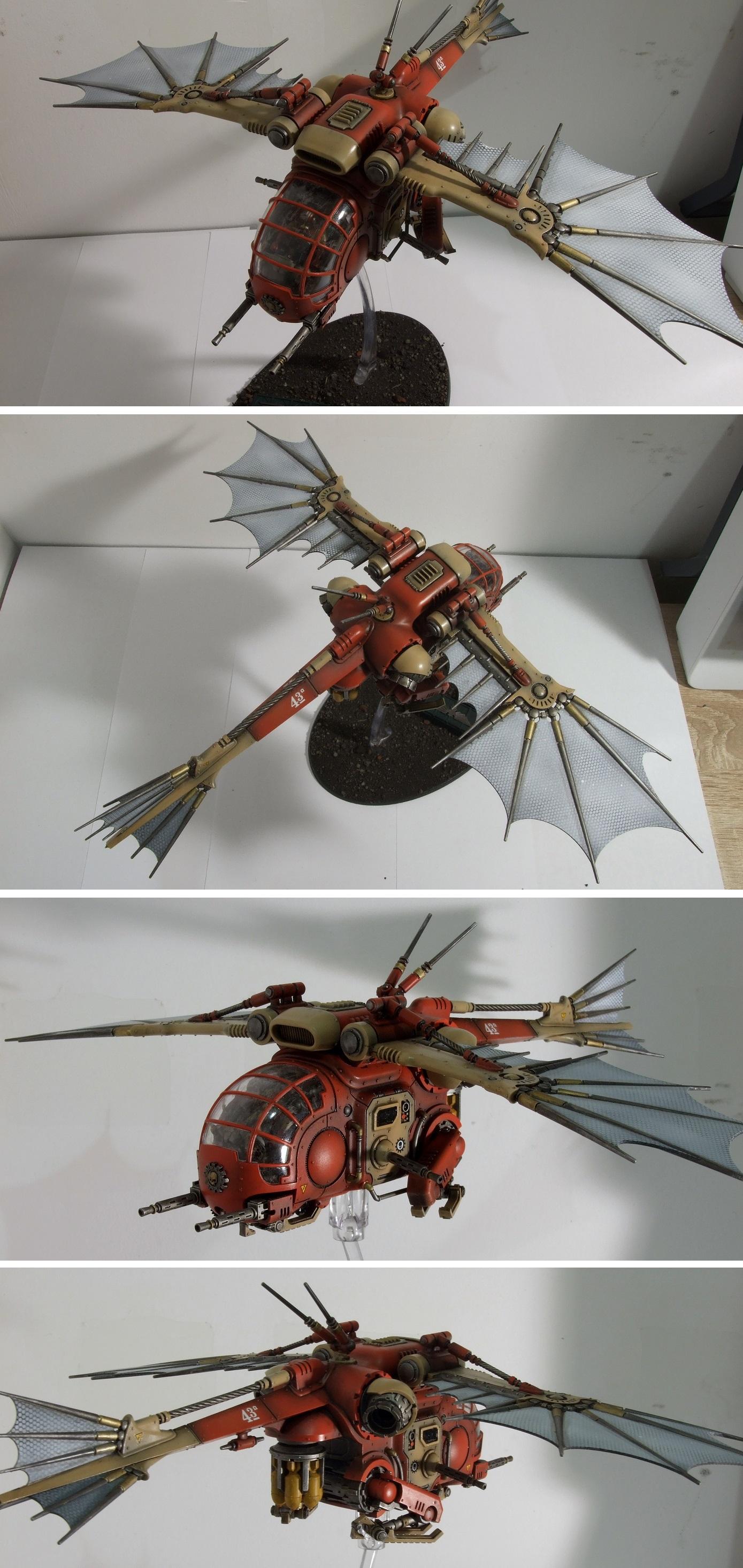 Adeptusmechanicus, Archeopter, Flyer, Mechanicus