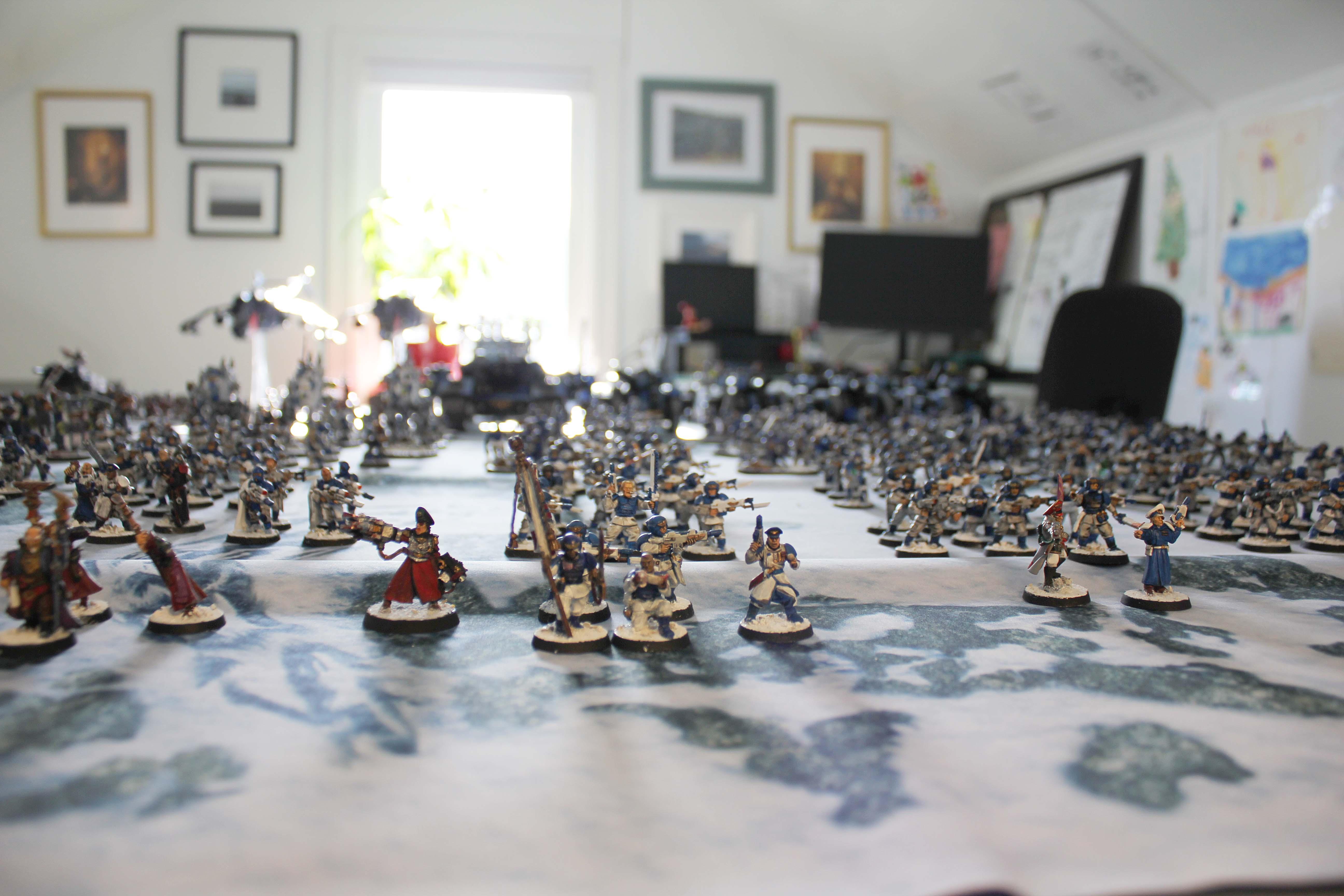 Army, Astra Militarum, Bullgryn, Guard, Imperial Guard, Parade, Scions, Warhammer 40,000, Warhammer Fantasy