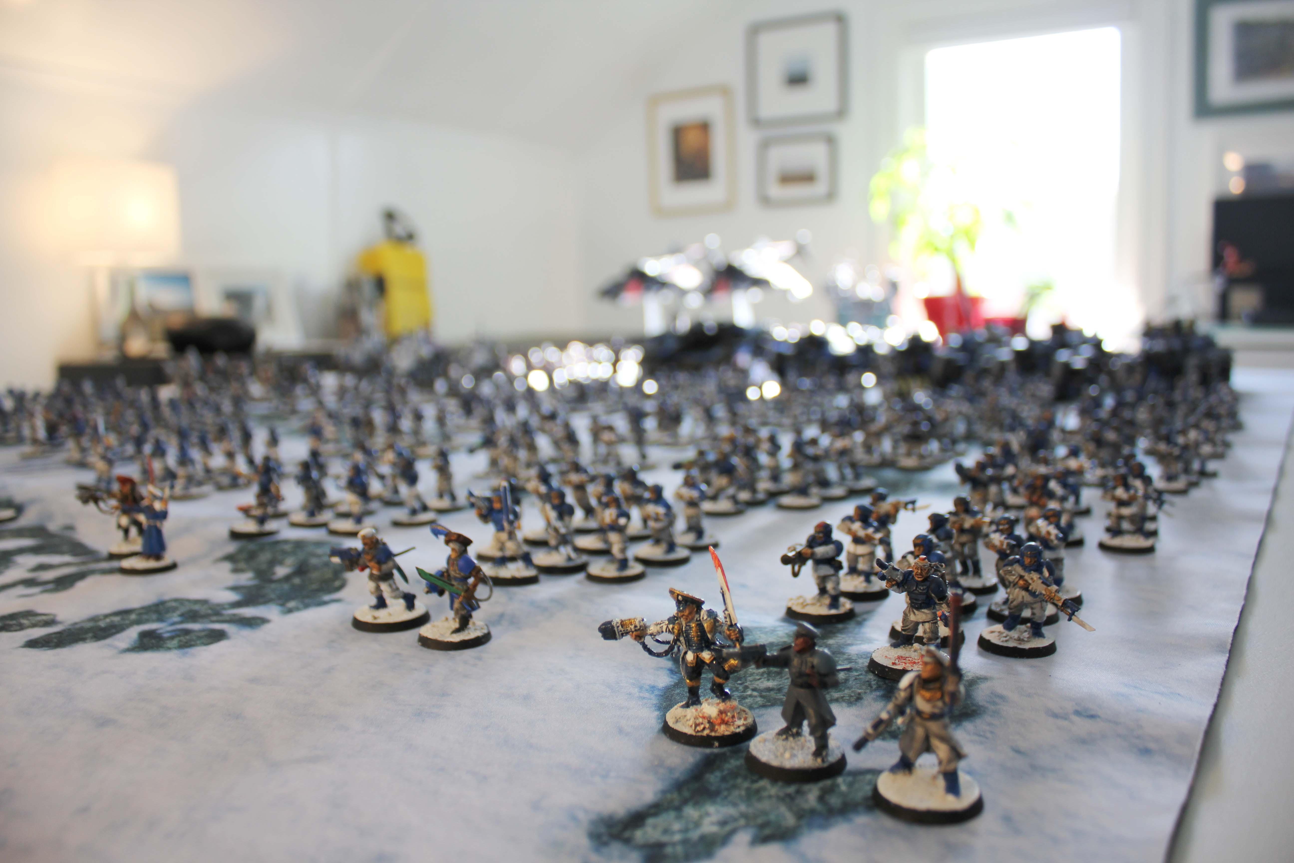 Army, Astra Militarum, Bullgryn, Guard, Imperial Guard, Parade, Scions, Warhammer 40,000, Warhammer Fantasy