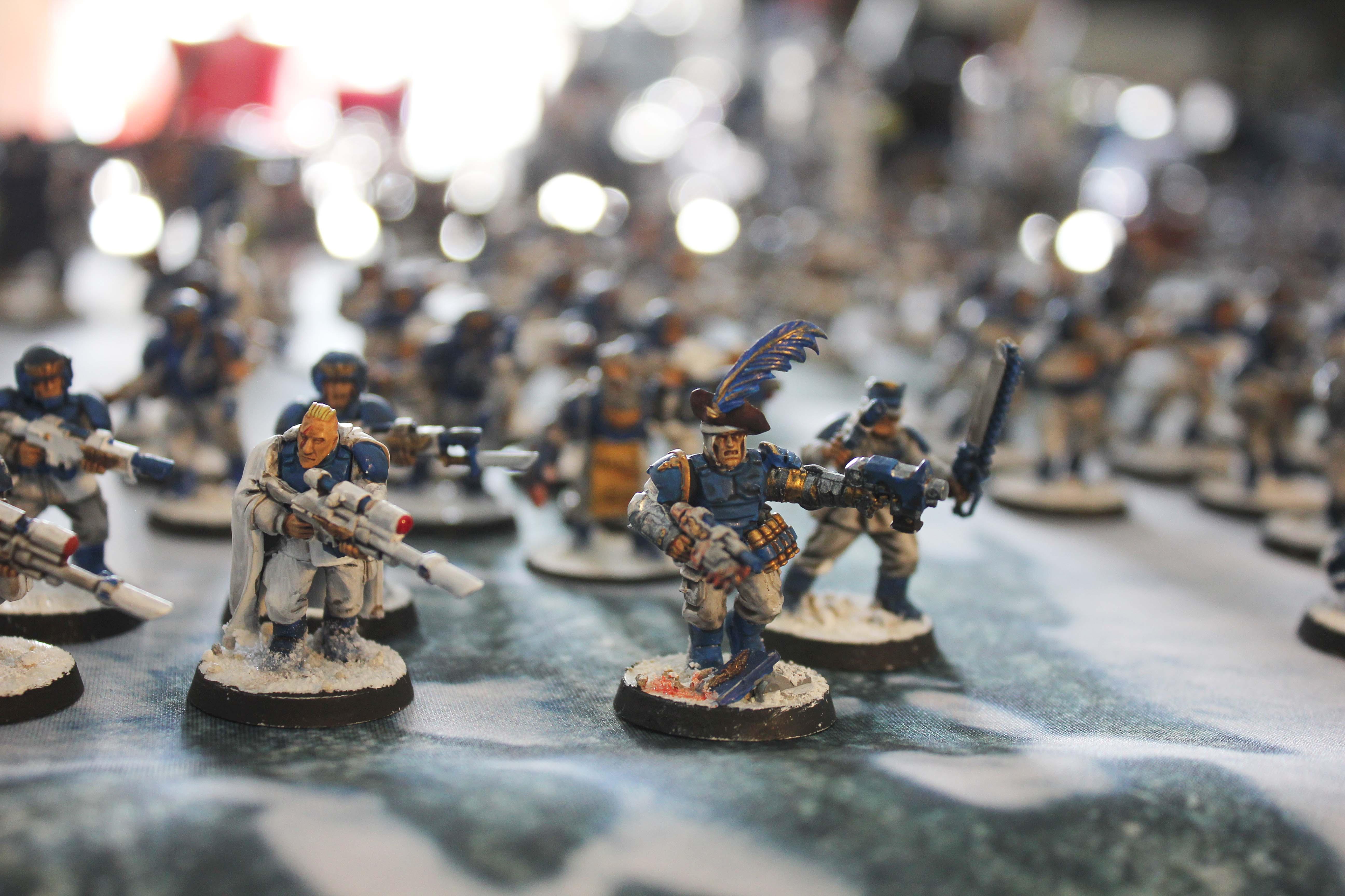 Army, Astra Militarum, Bullgryn, Guard, Imperial Guard, Parade, Scions, Warhammer 40,000, Warhammer Fantasy