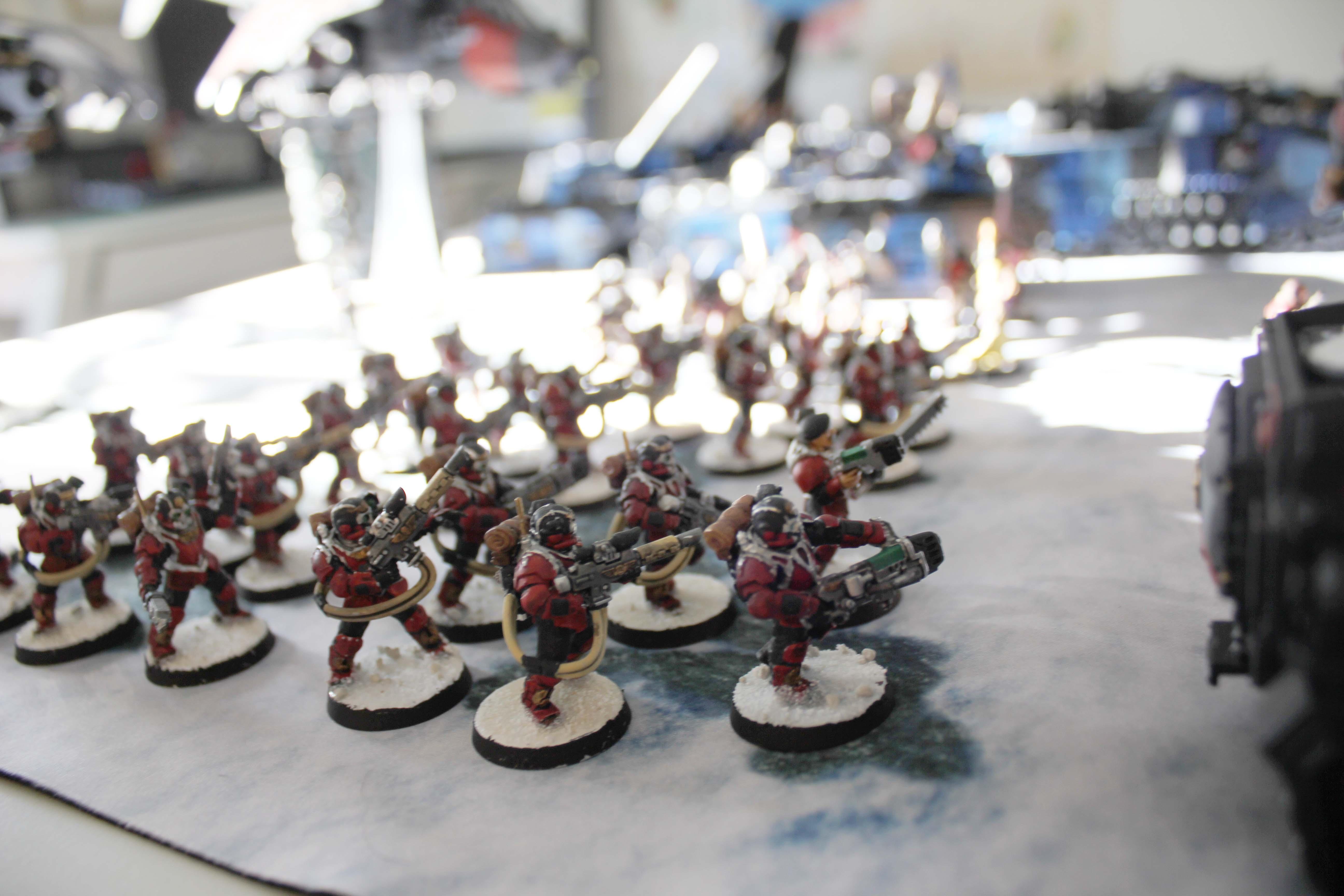 Army, Astra Militarum, Bullgryn, Guard, Imperial Guard, Parade, Scions, Warhammer 40,000, Warhammer Fantasy