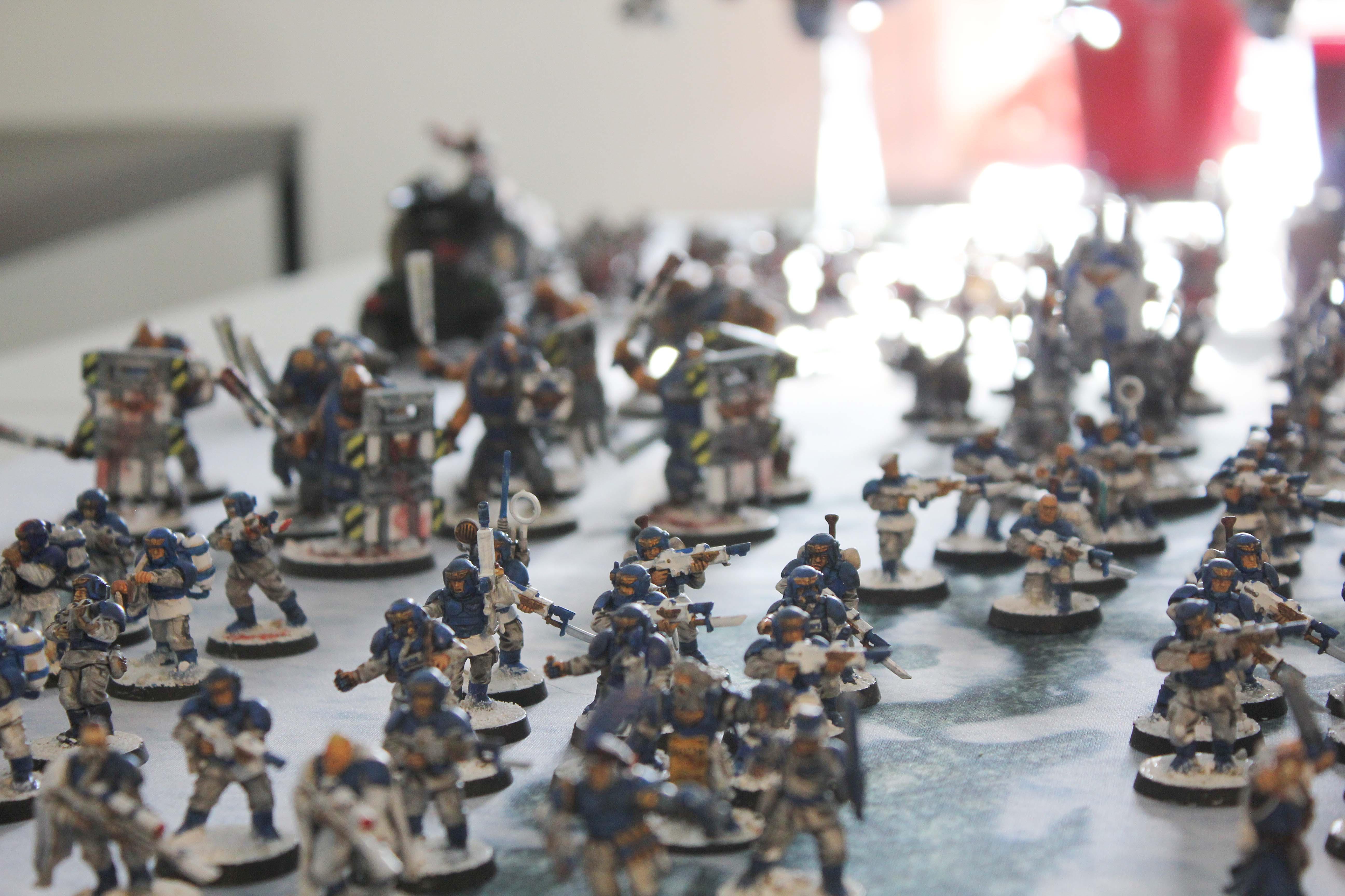 Army, Astra Militarum, Bullgryn, Guard, Imperial Guard, Parade, Scions, Warhammer 40,000, Warhammer Fantasy