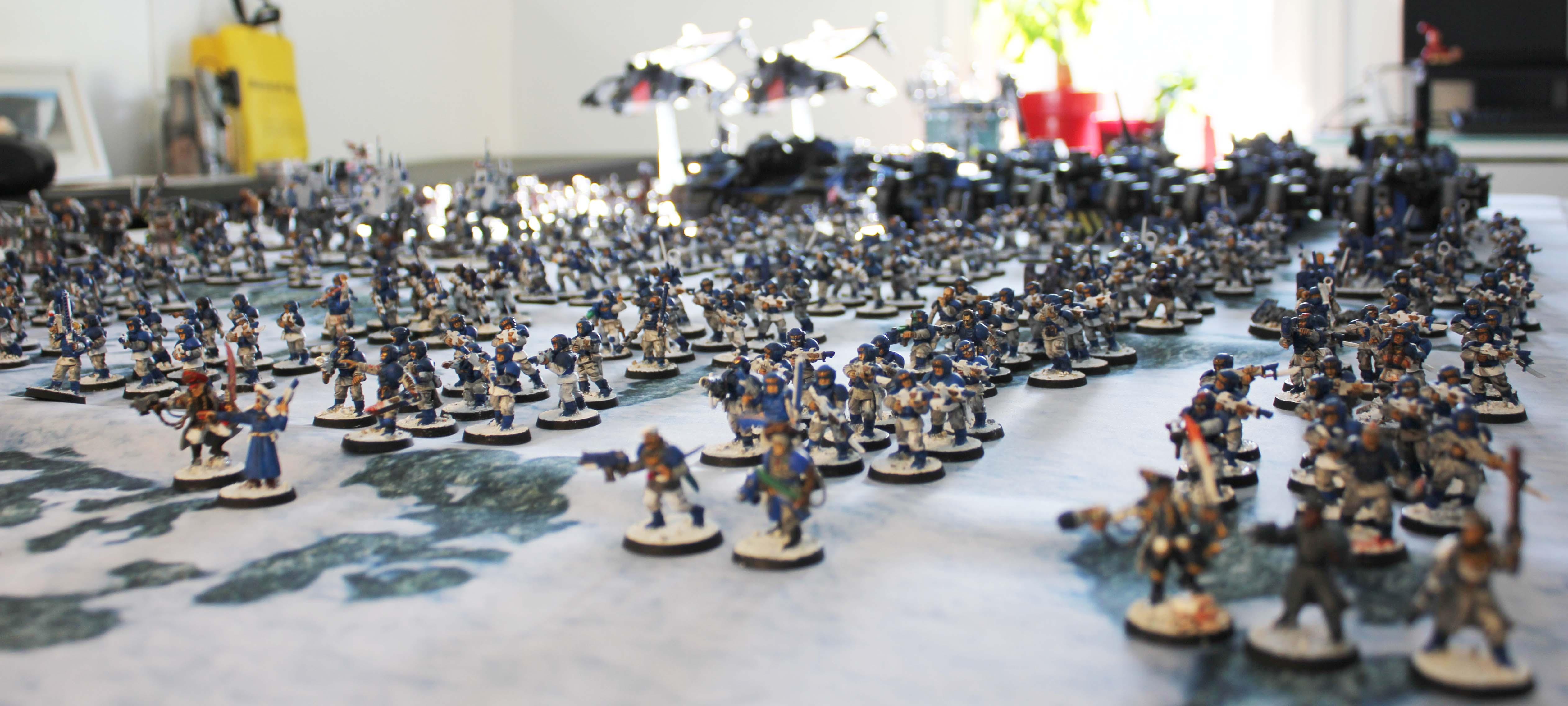 Army, Astra Militarum, Bullgryn, Guard, Imperial Guard, Parade, Scions, Warhammer 40,000, Warhammer Fantasy