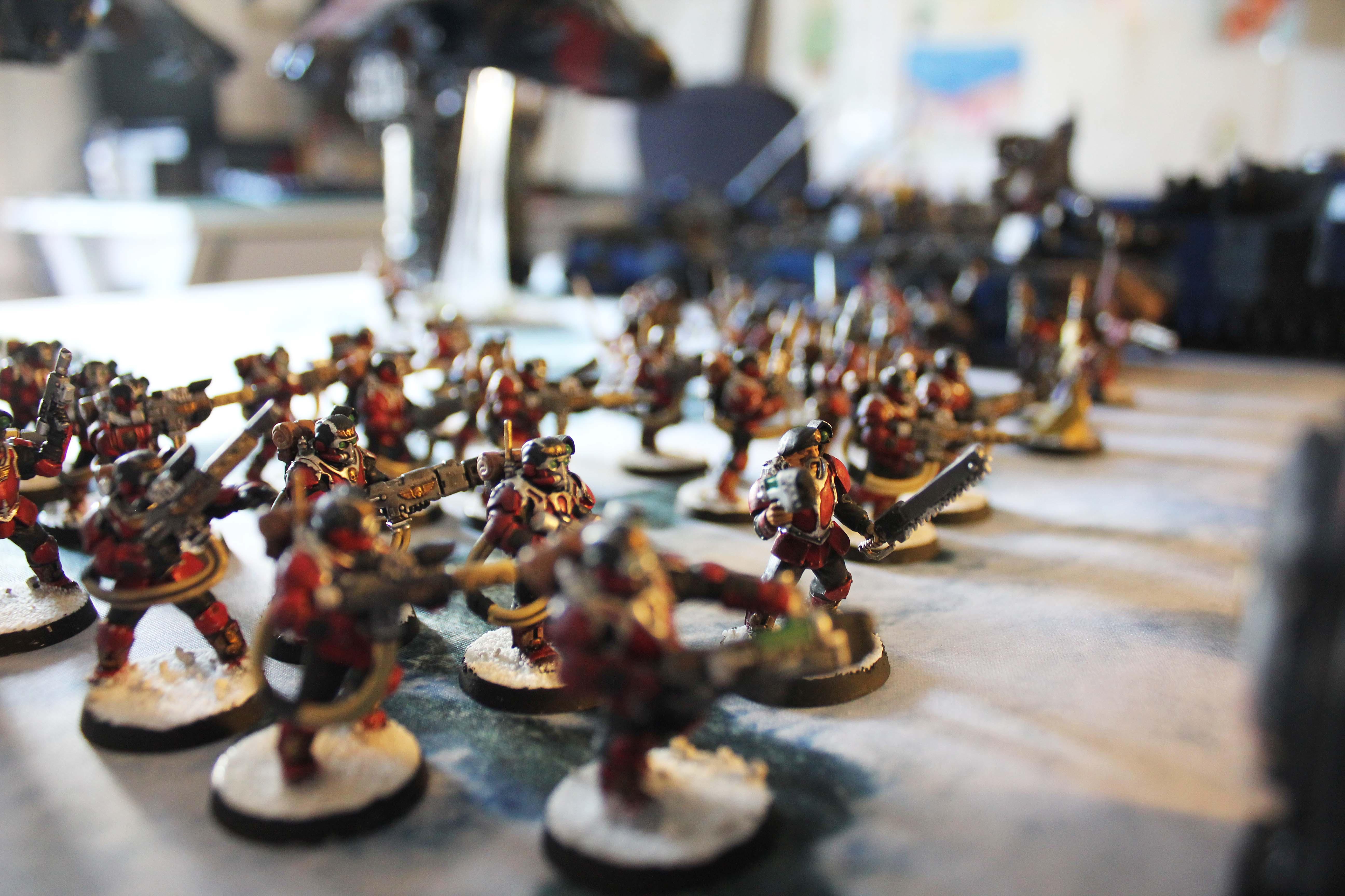 Army, Astra Militarum, Bullgryn, Guard, Imperial Guard, Parade, Scions, Warhammer 40,000, Warhammer Fantasy