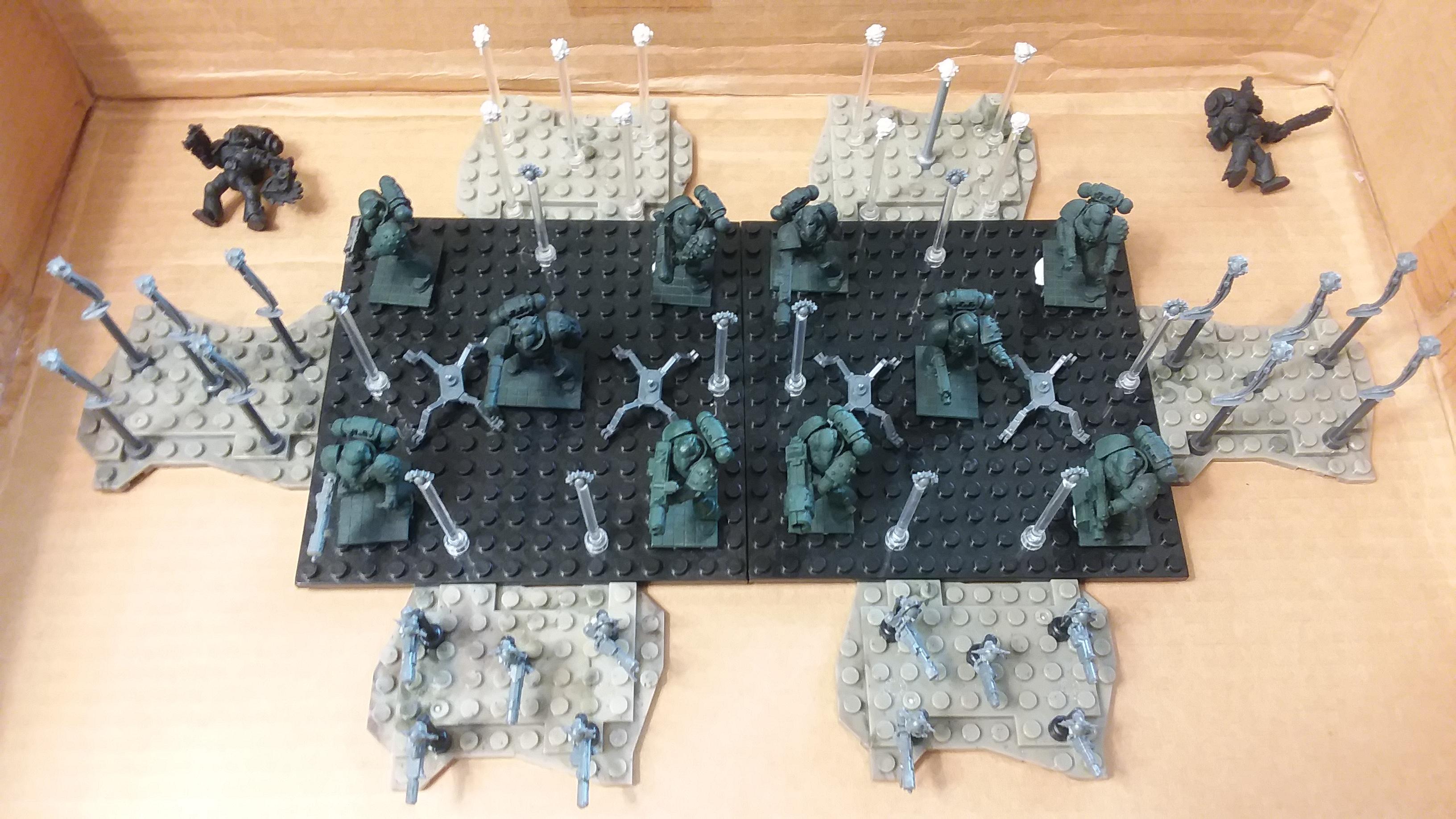 Dark Angels, Drone, Imperium, Man, Servitors, Space Marines, Warhammer 40,000, Warhammer Fantasy