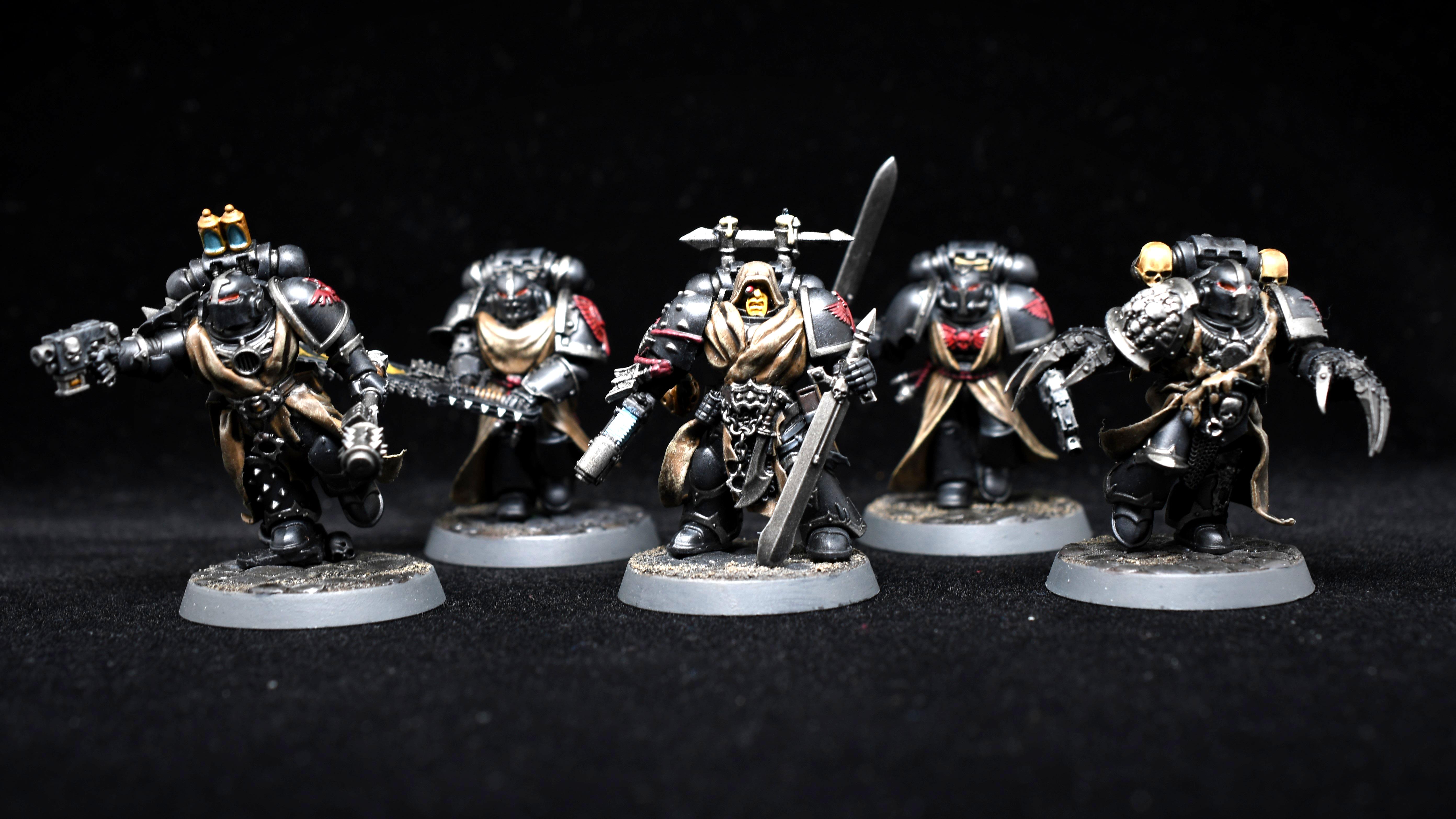 Chaos, Dark Angels, Fallen, Space Marines