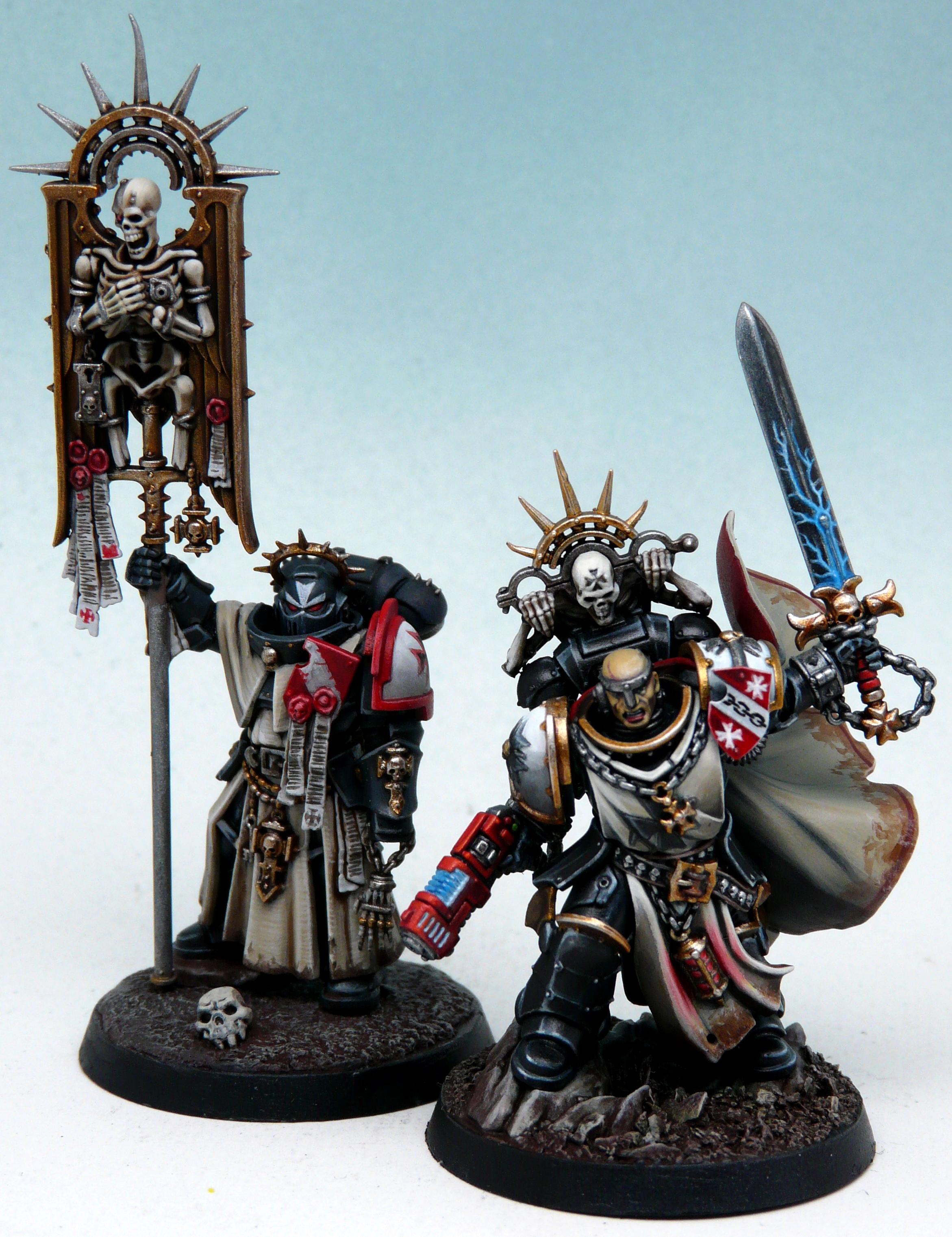 Adeptus Astartes, Ancient, Black Templars, Imperial Fists, Marshall, Primaris, Space Marines