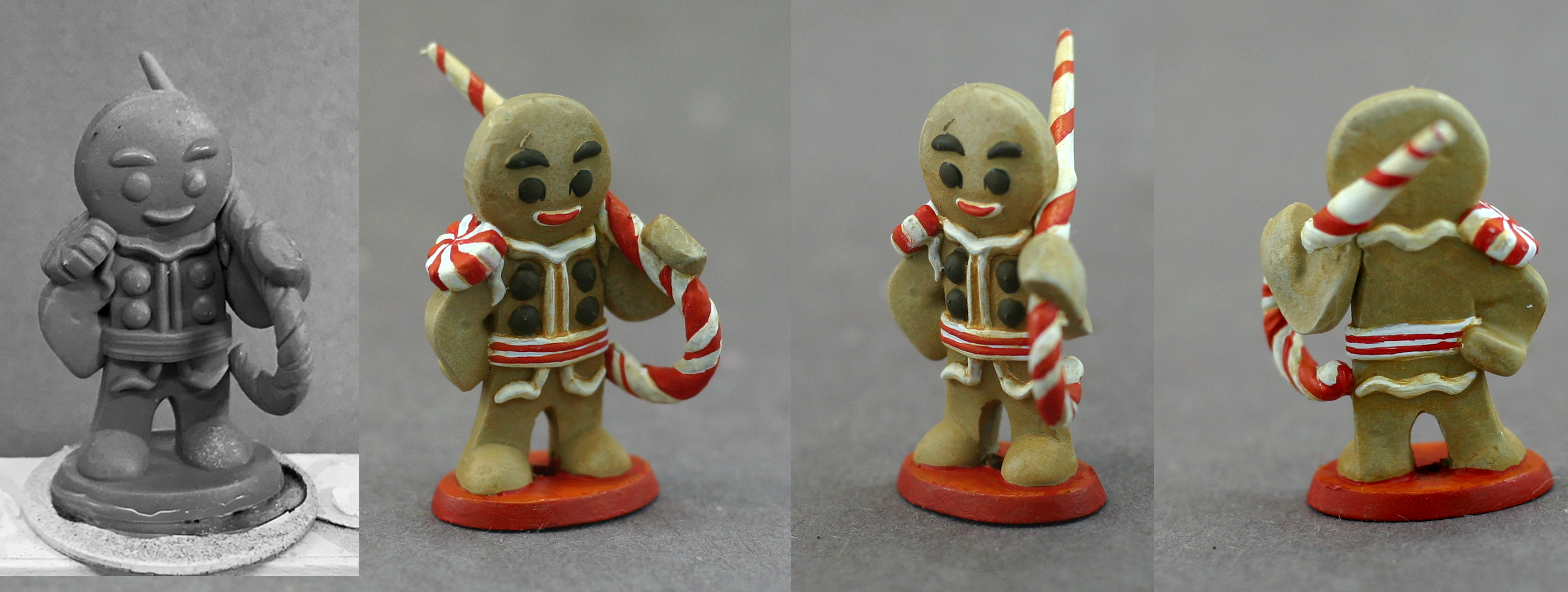 Bones, Dryad, Drys, Gingerbread Knight, Reaper