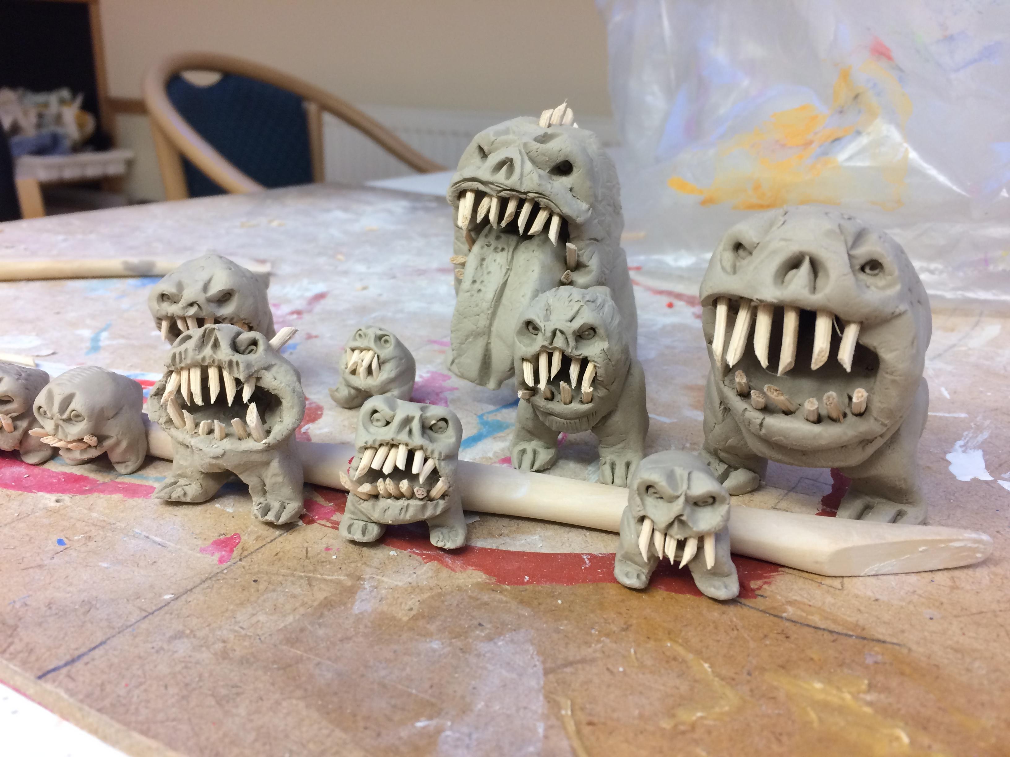 Hopper, Scratch Build, Squigs